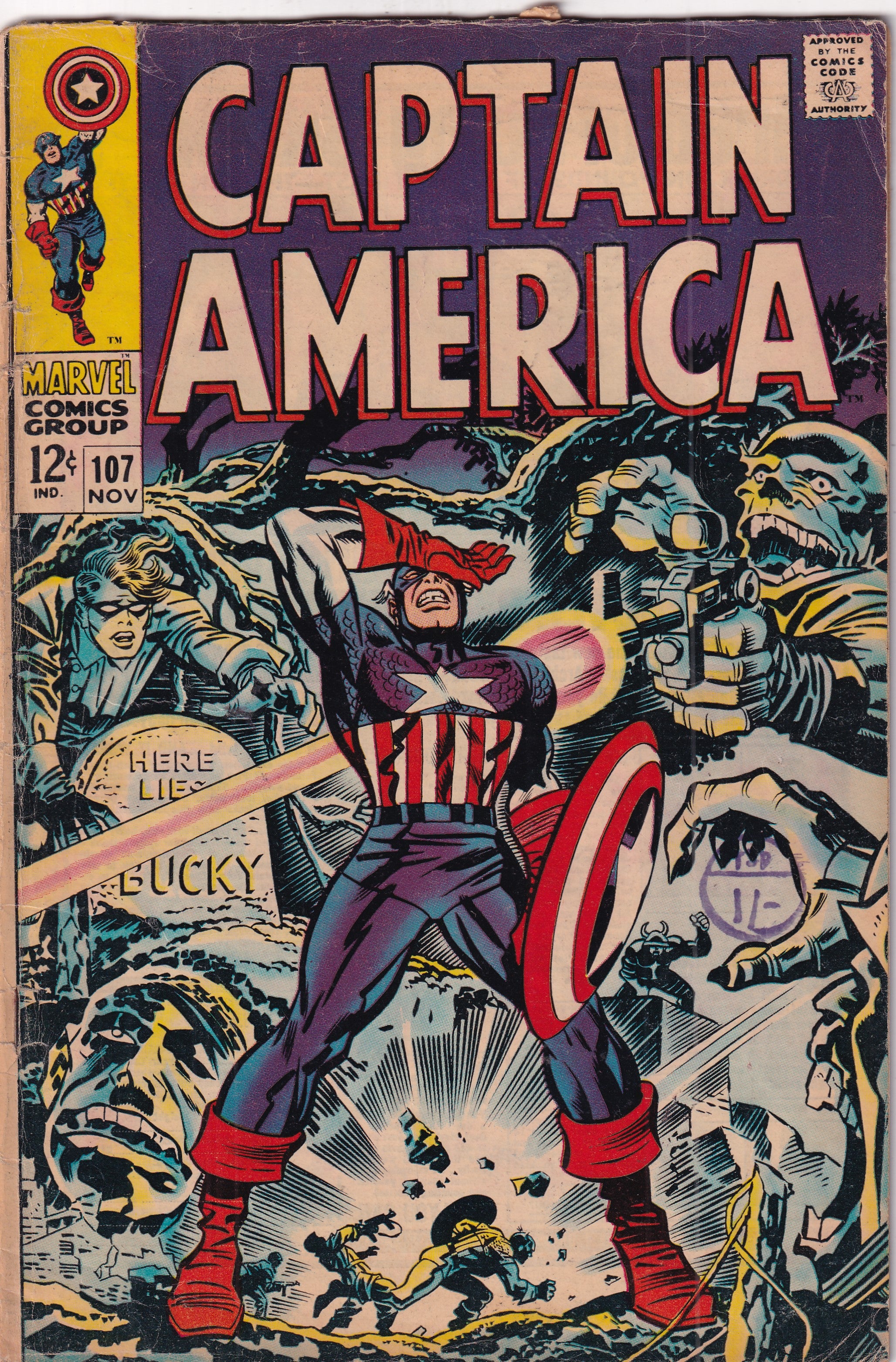 Captain America #107