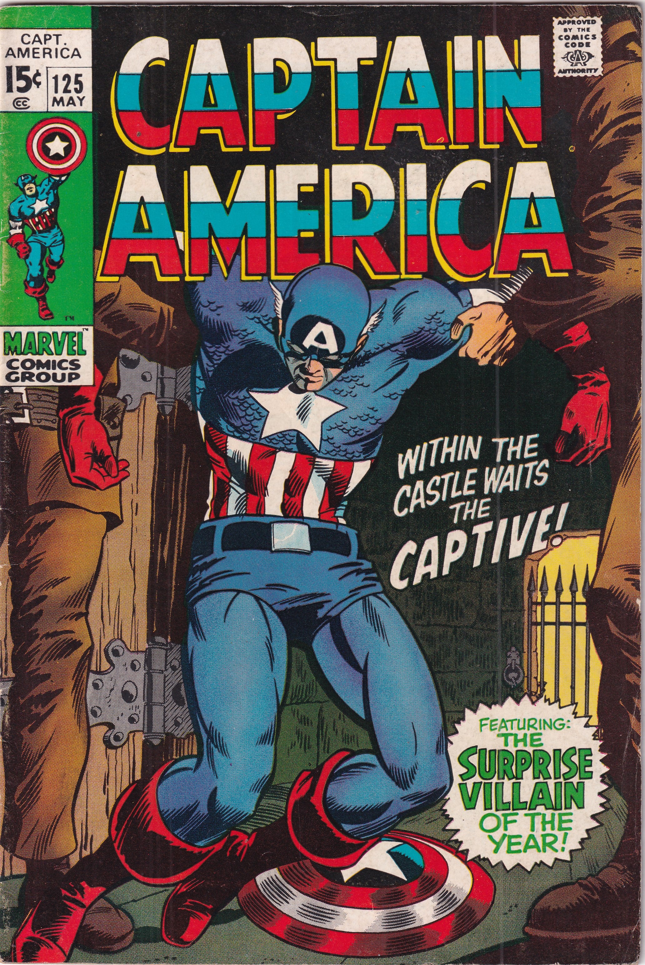 Captain America #125