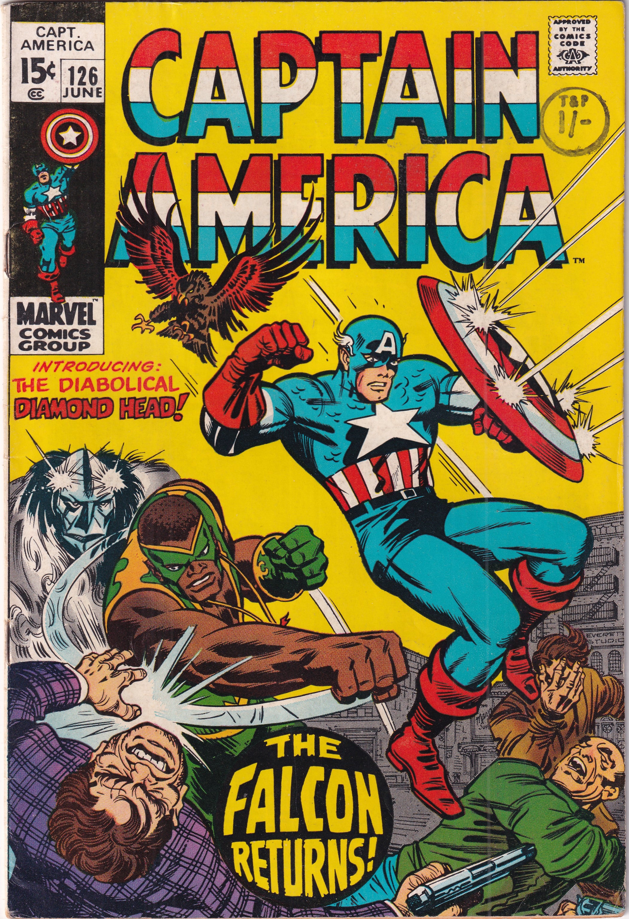 Captain America #126