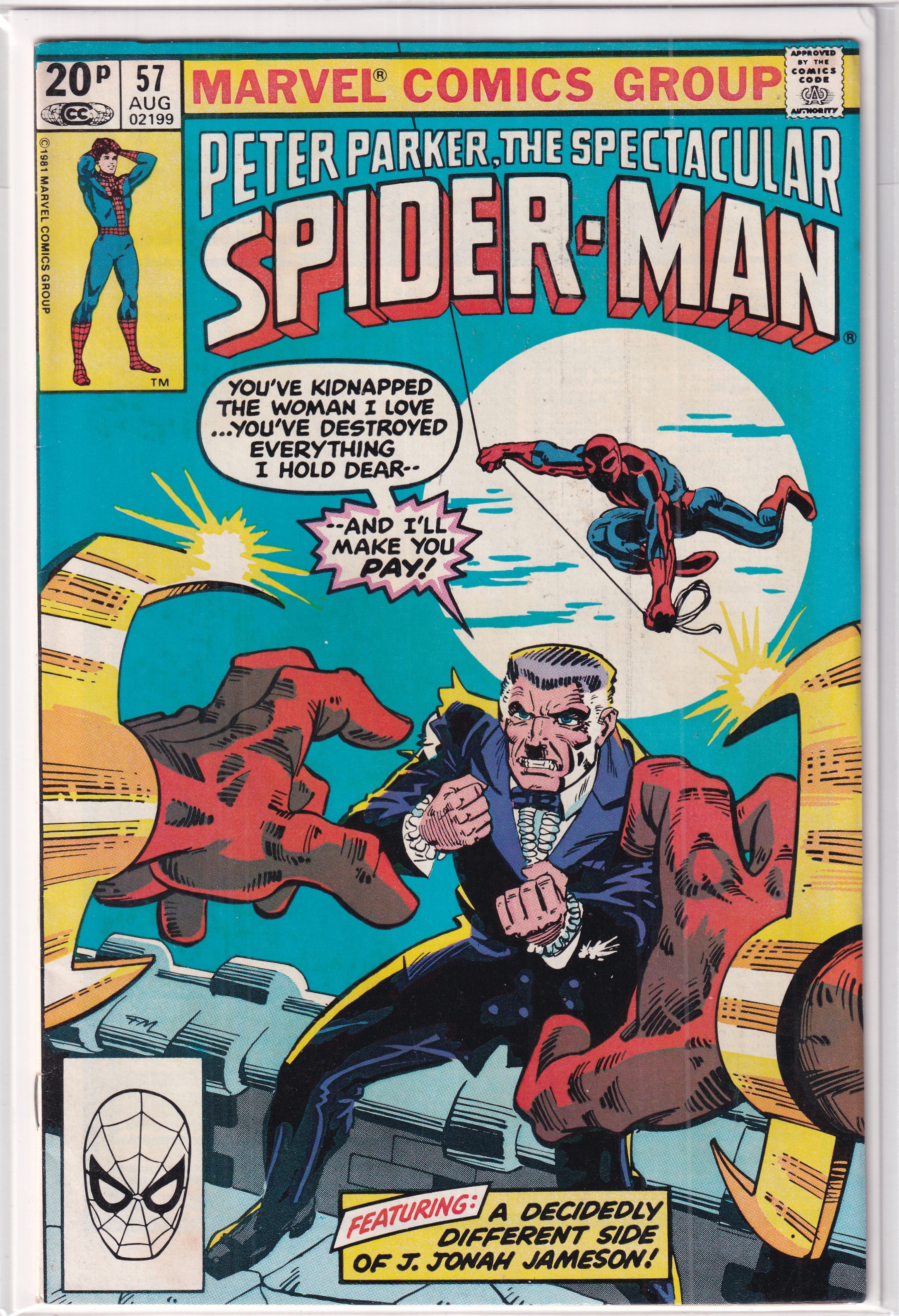 Peter Parker The Spectacular Spider-Man #57