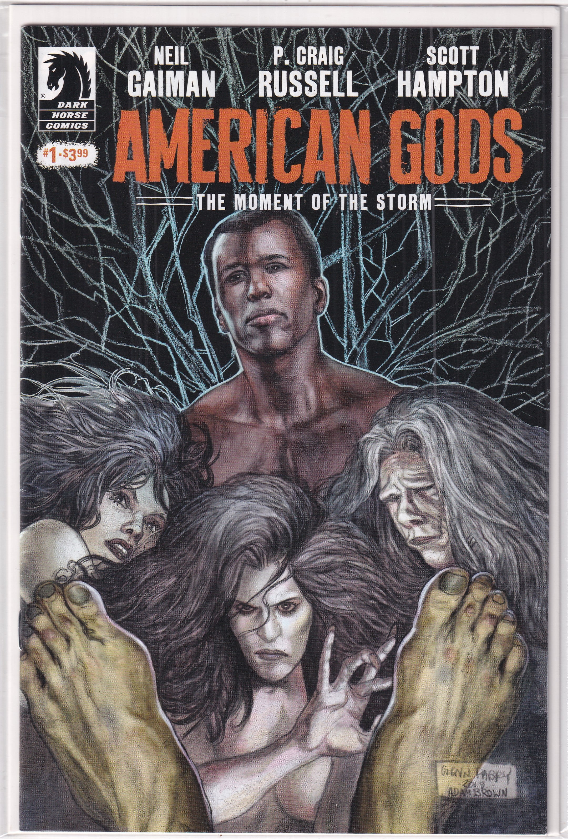 American Gods #1 The Moment Of The Storm