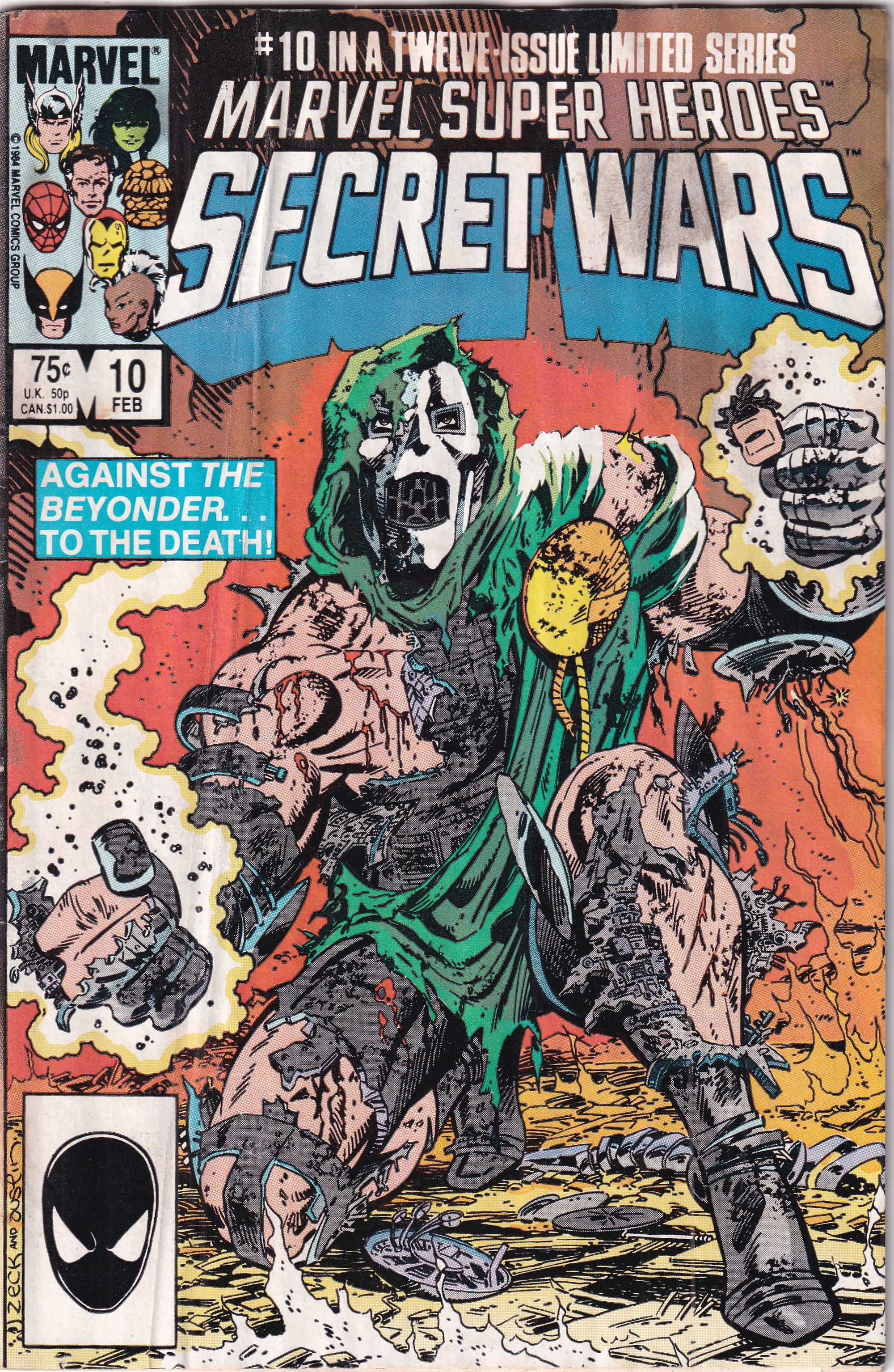 Marvel Super Heroes Secret Wars #10