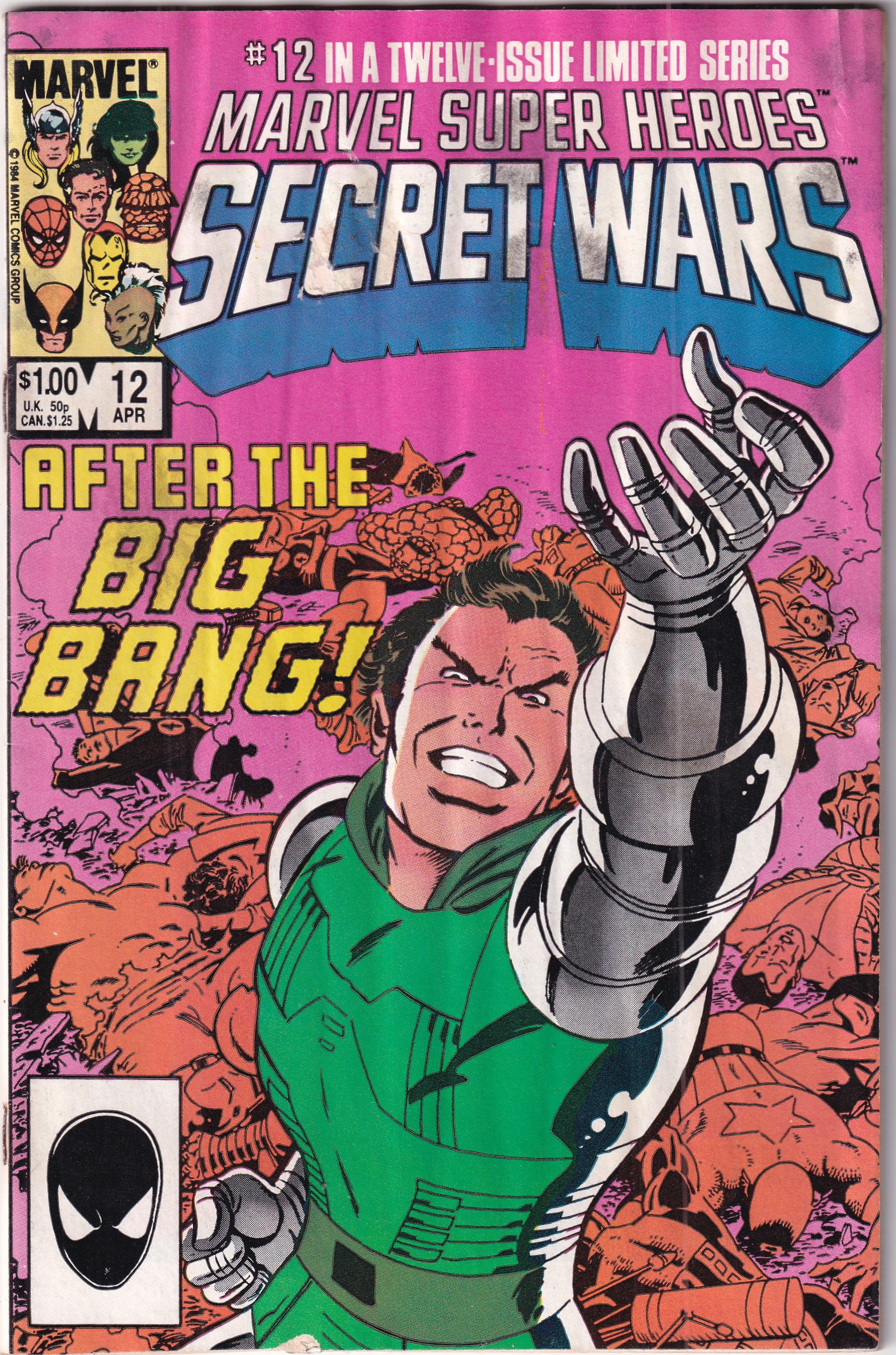 Marvel Super Heroes Secret Wars #12