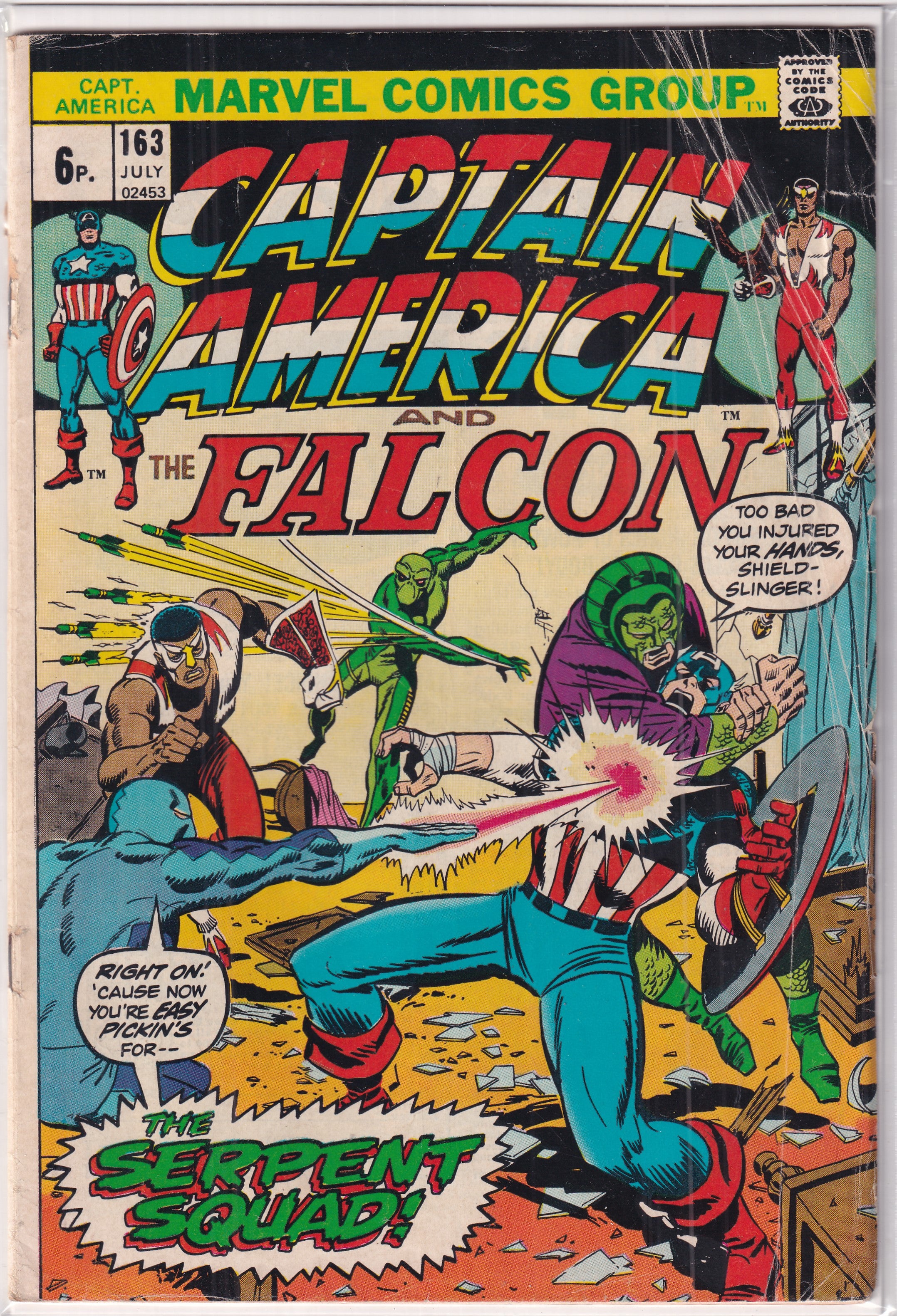 Captain America #163