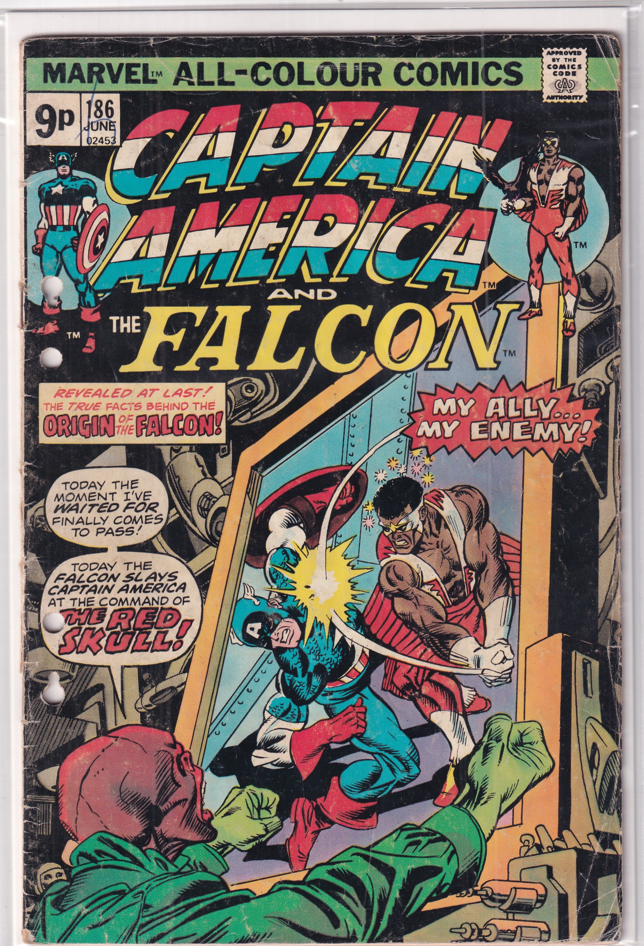 Captain America #186