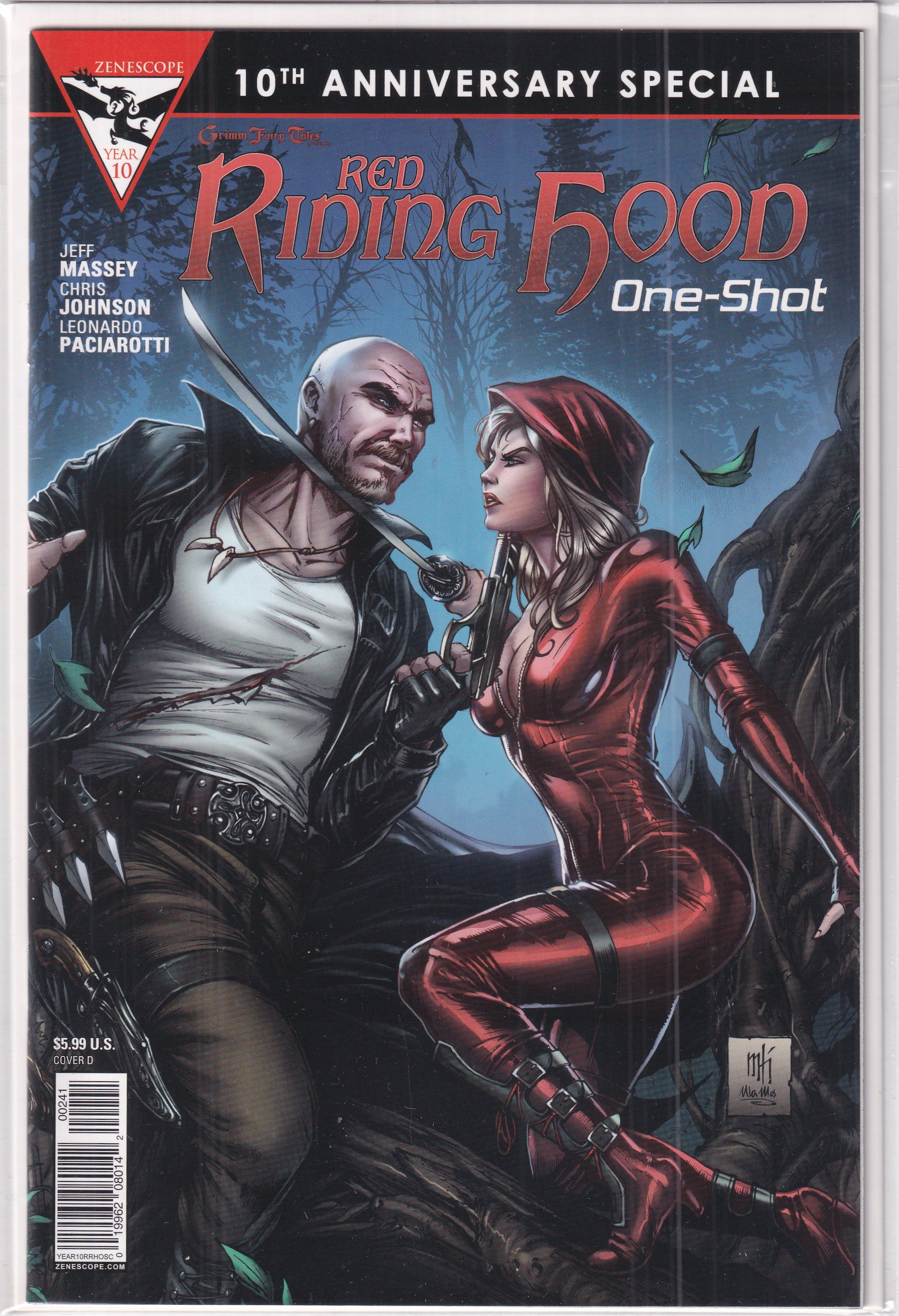 Grimm Fairy Tales Presents Red Riding Hood One-Shot D Cover