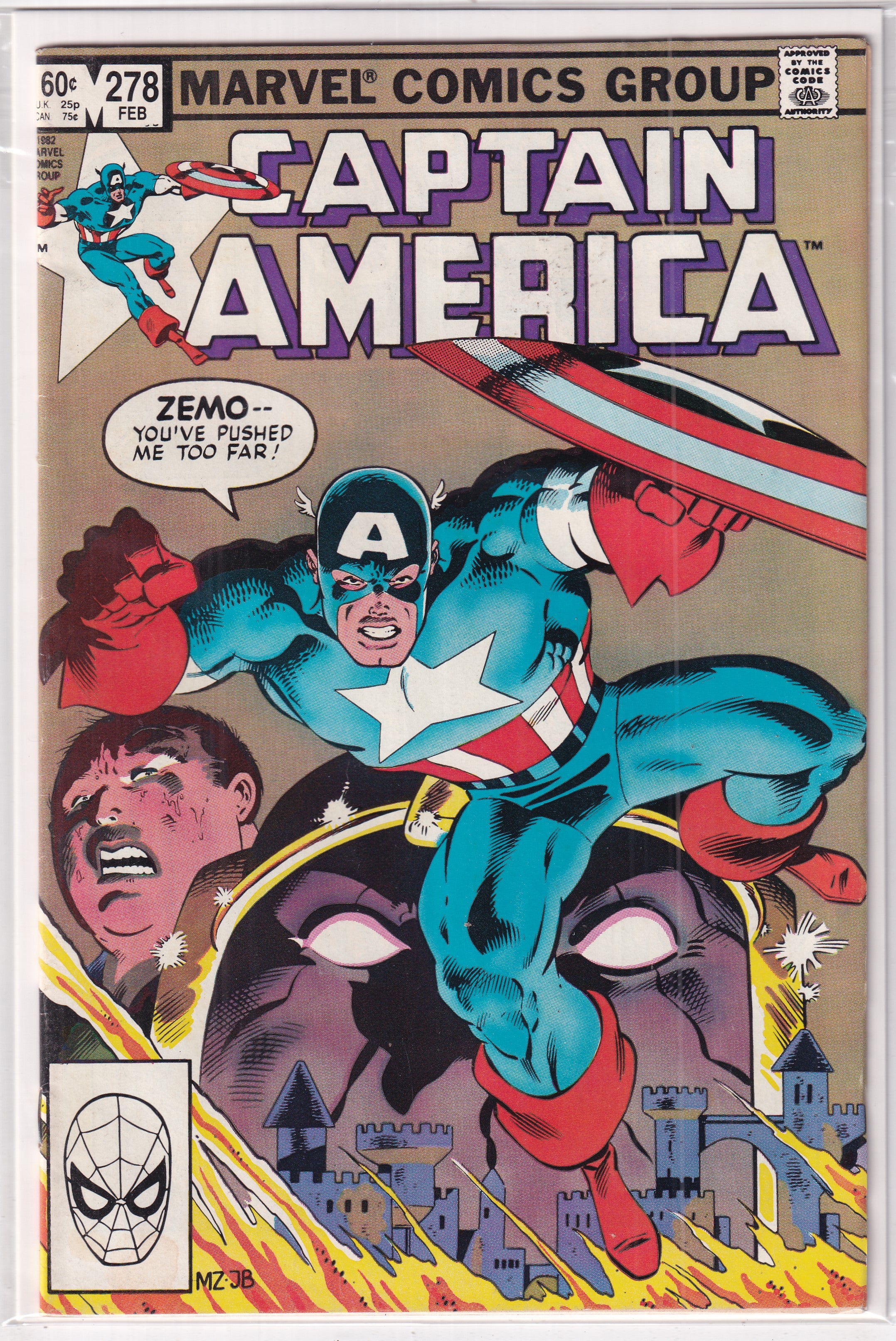 Captain America #278