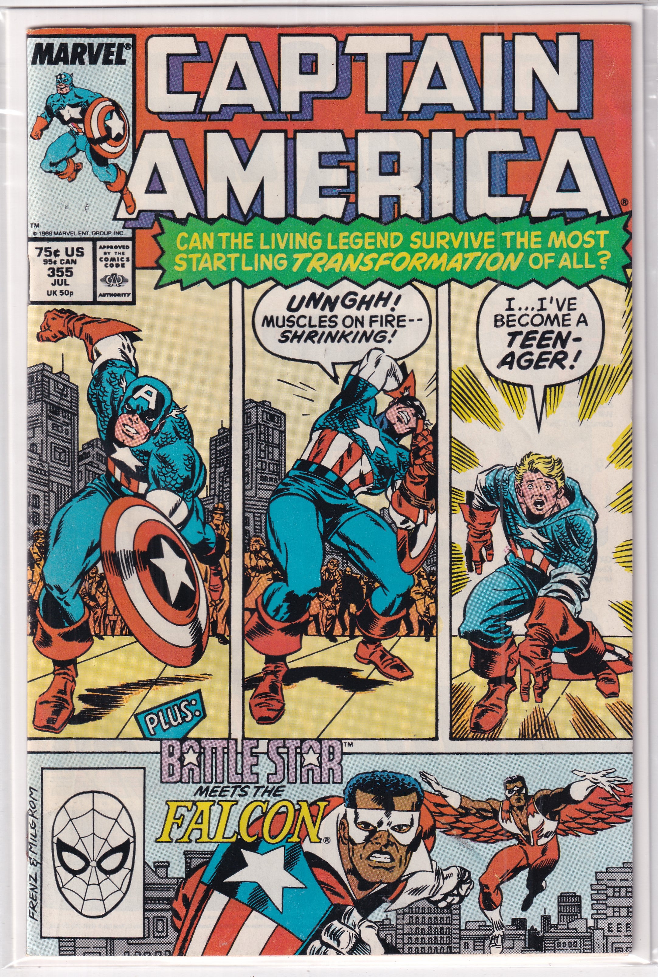 Captain America #355