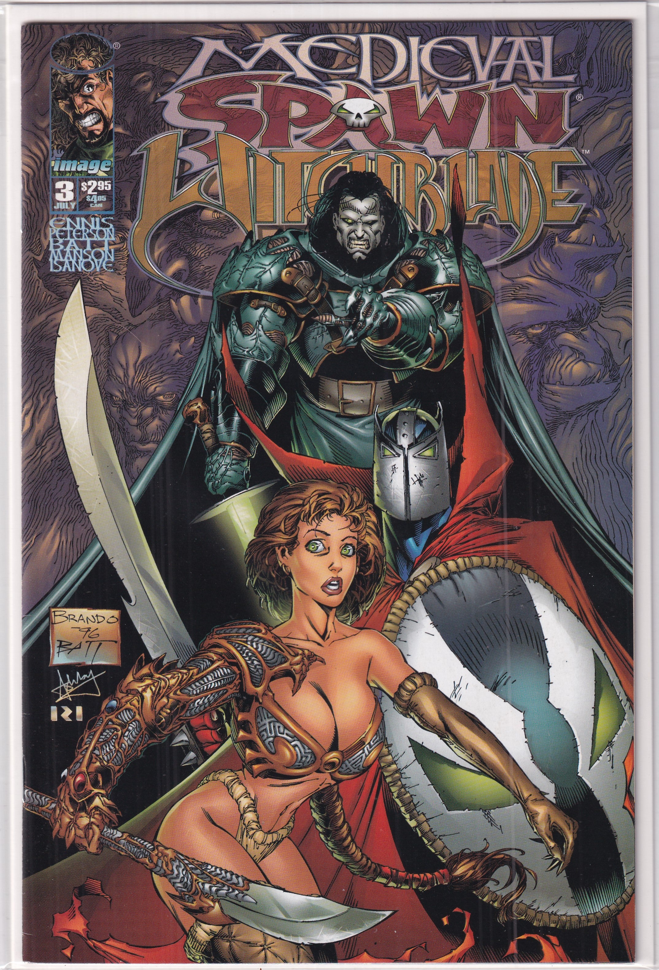 Medieval Spawn Witchblade #3