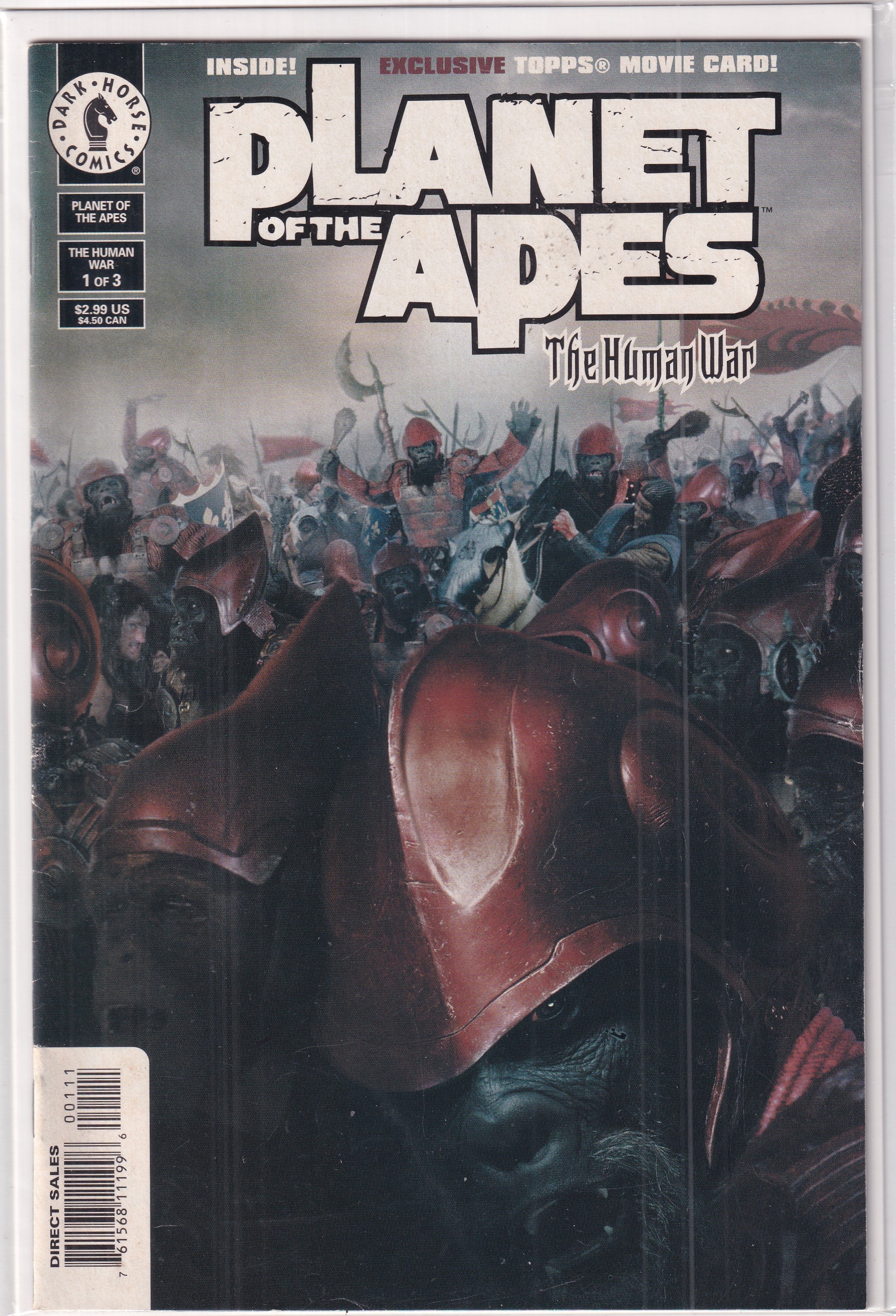 Planet Of The Apes #1 The Human War