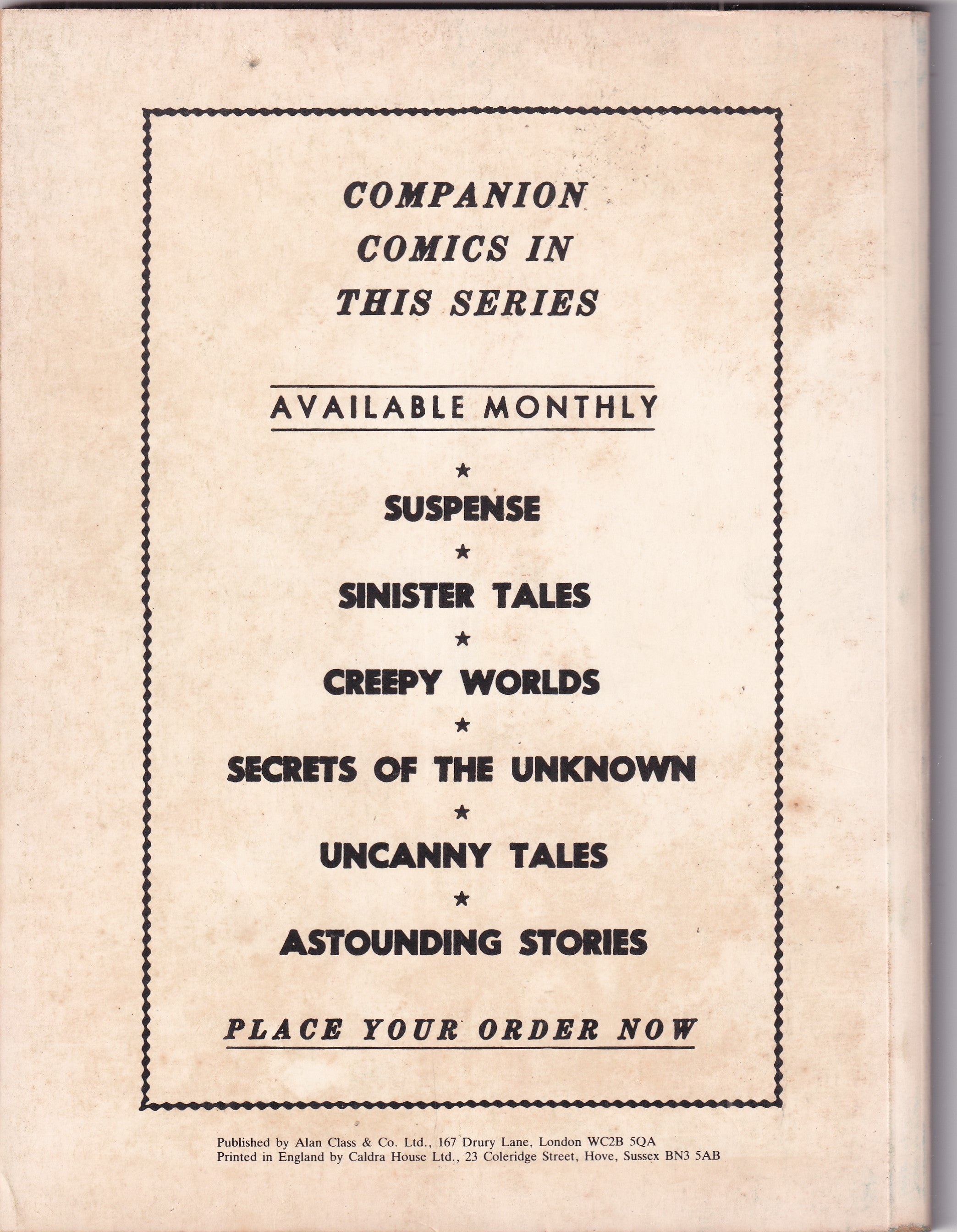 Uncanny Tales #180