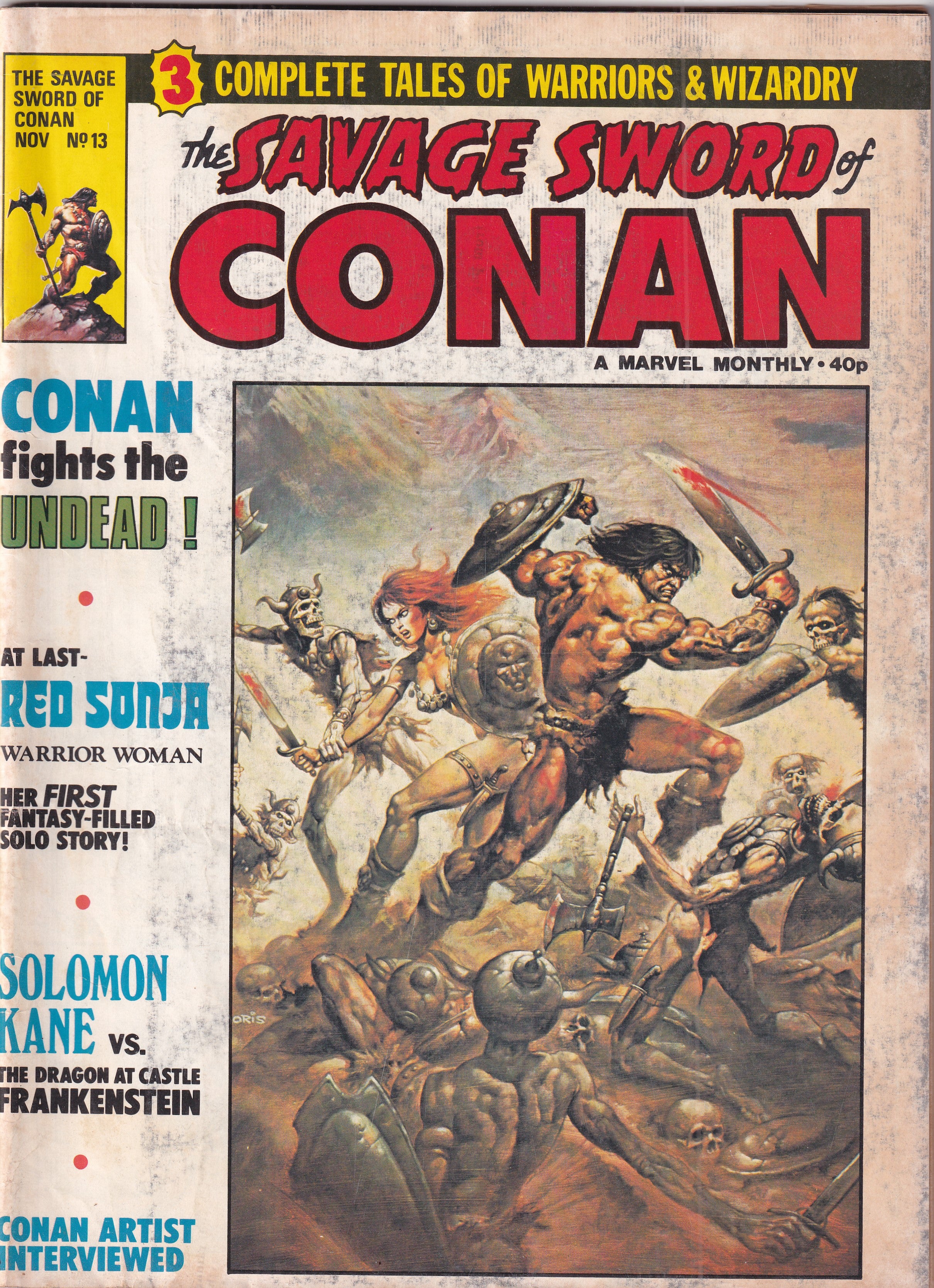 Savage Sword Of Conan #13