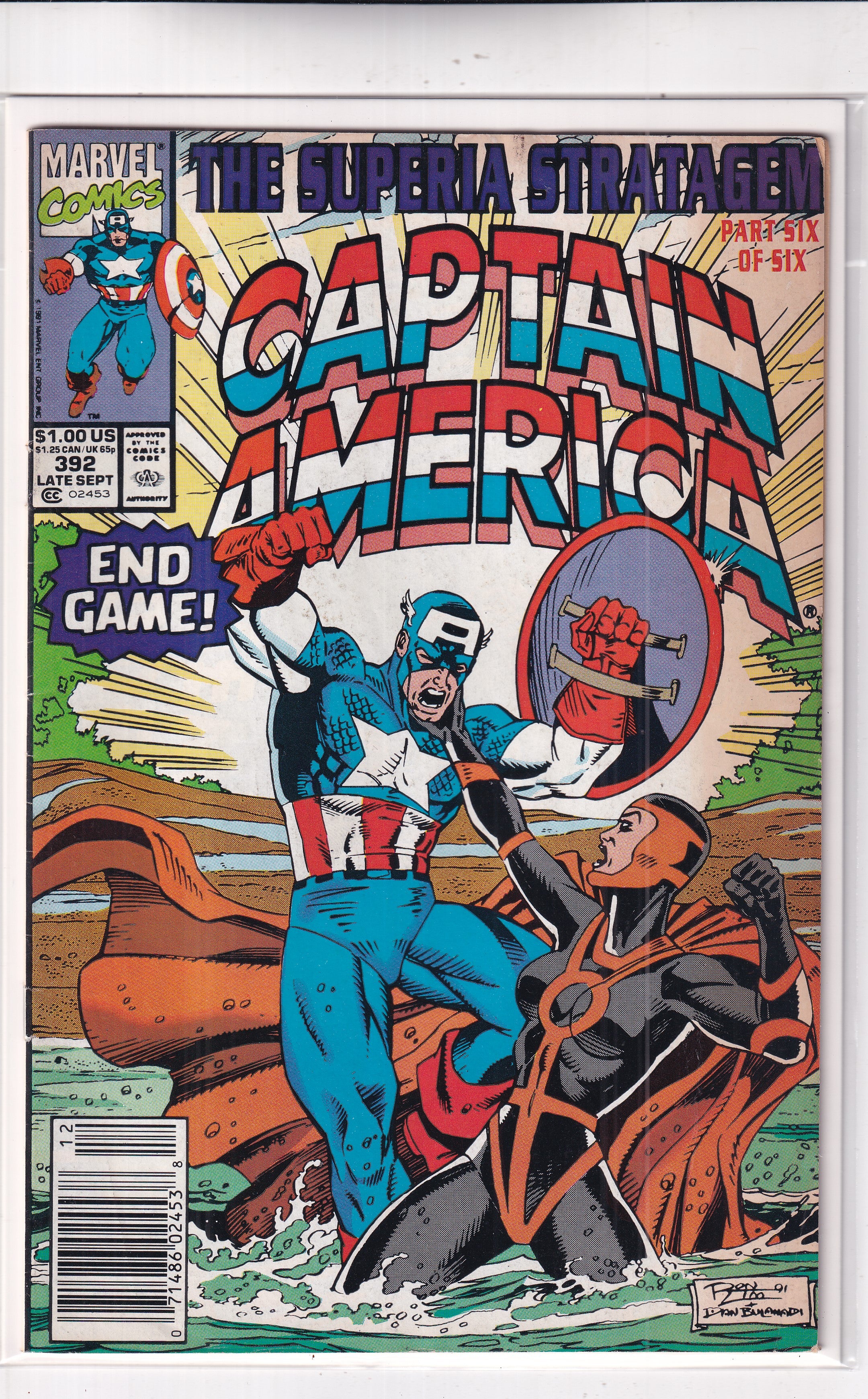 Captain America #392