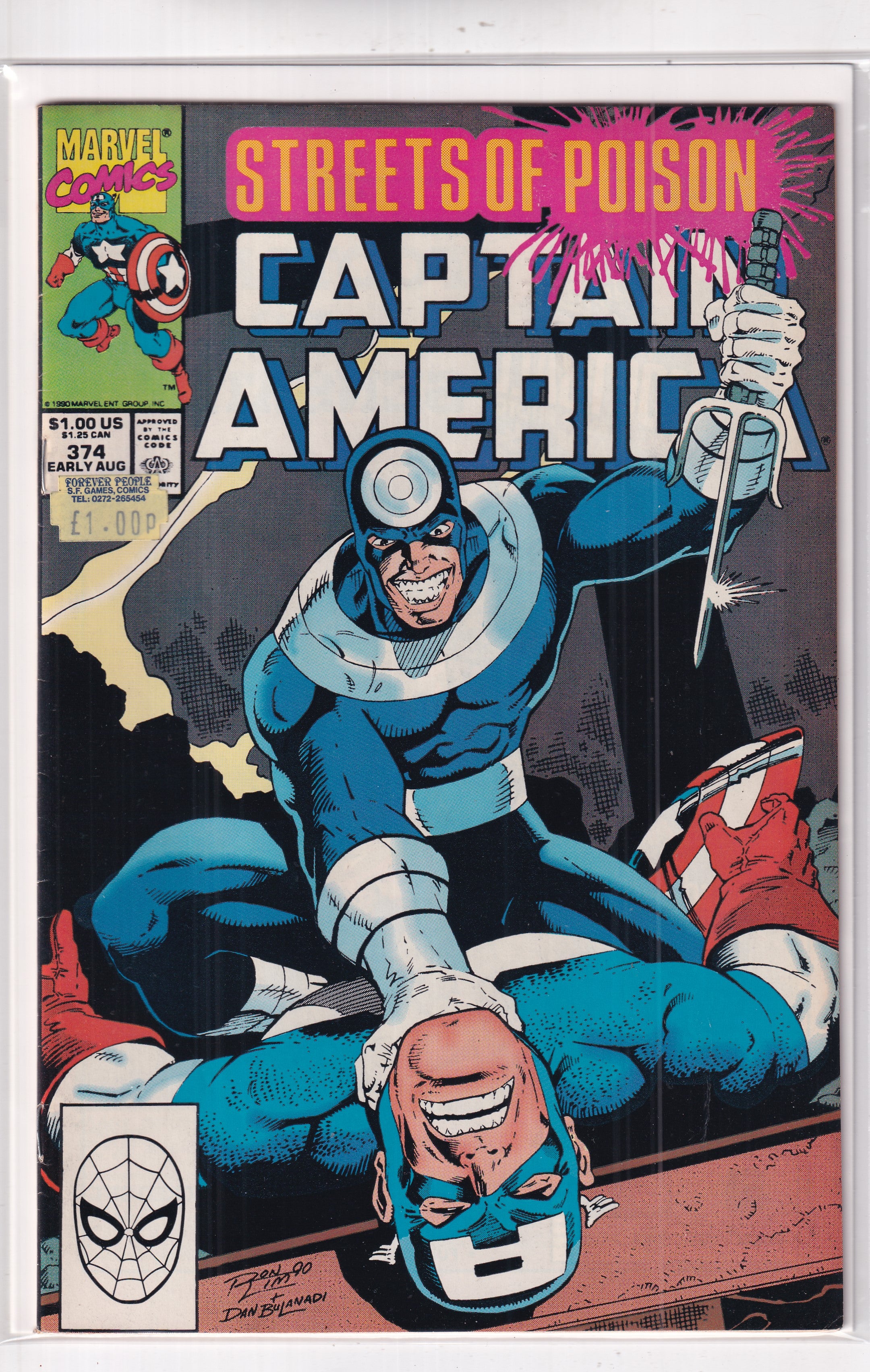 Captain America #374