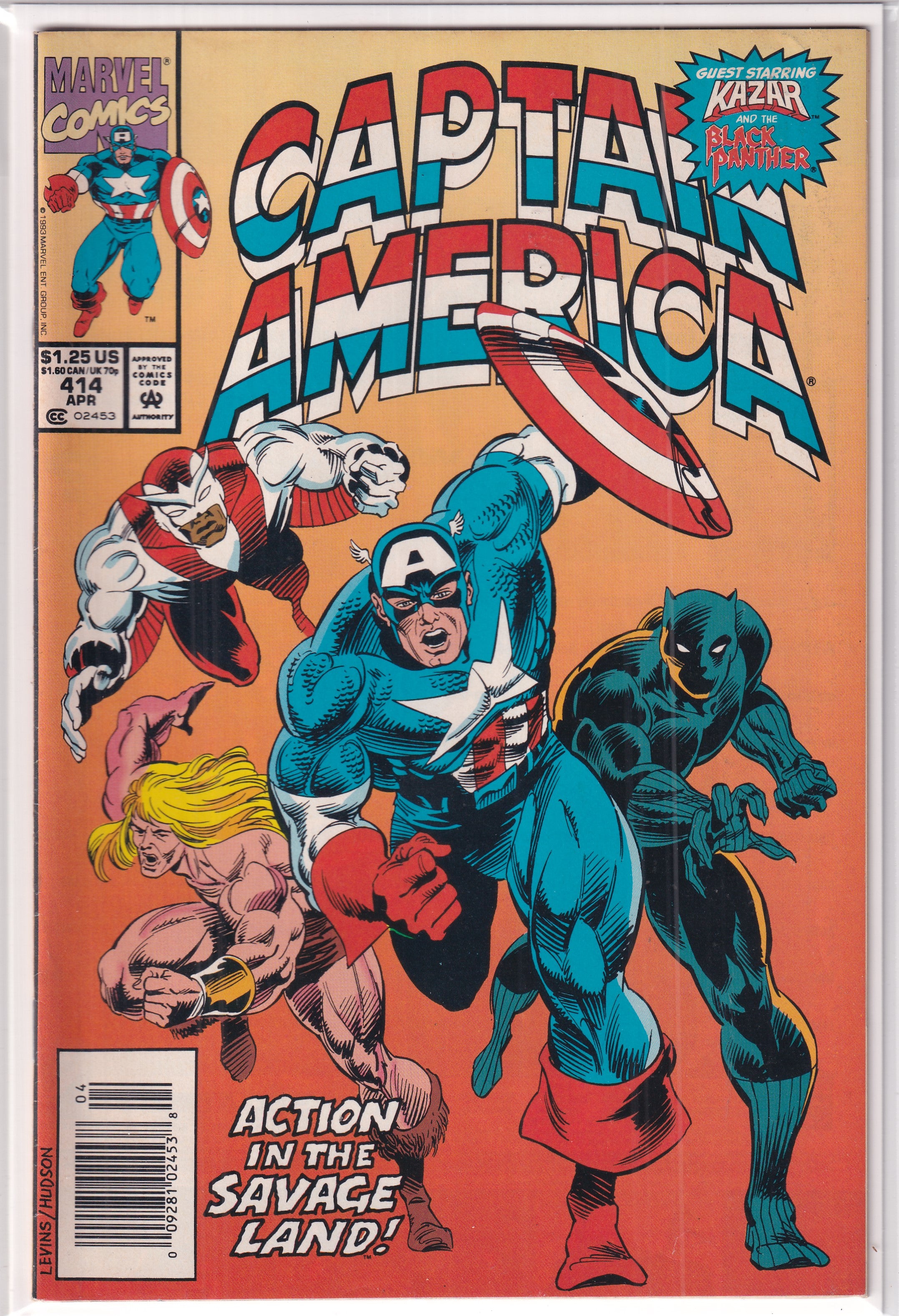 Captain America #414