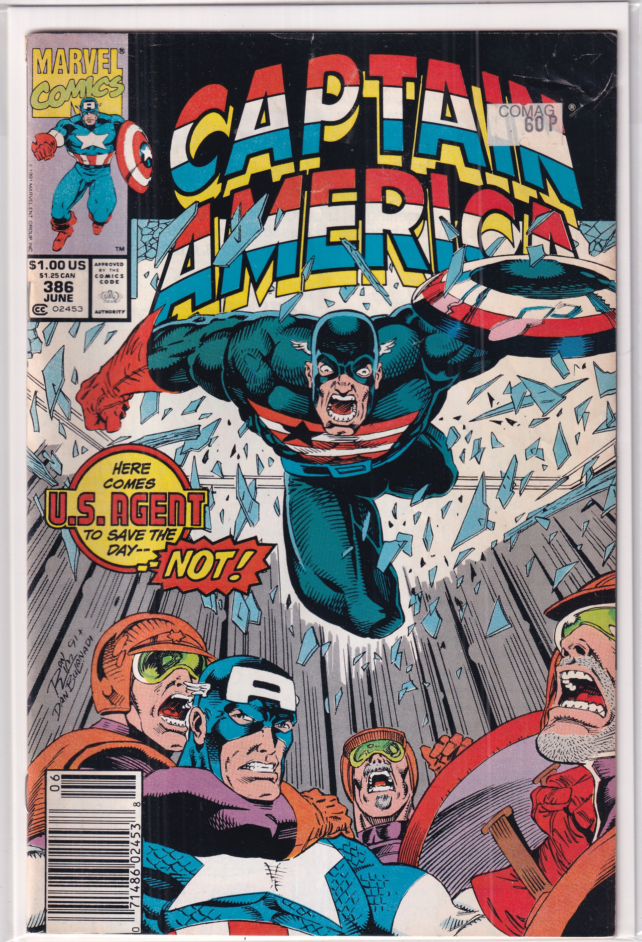 Captain America #386