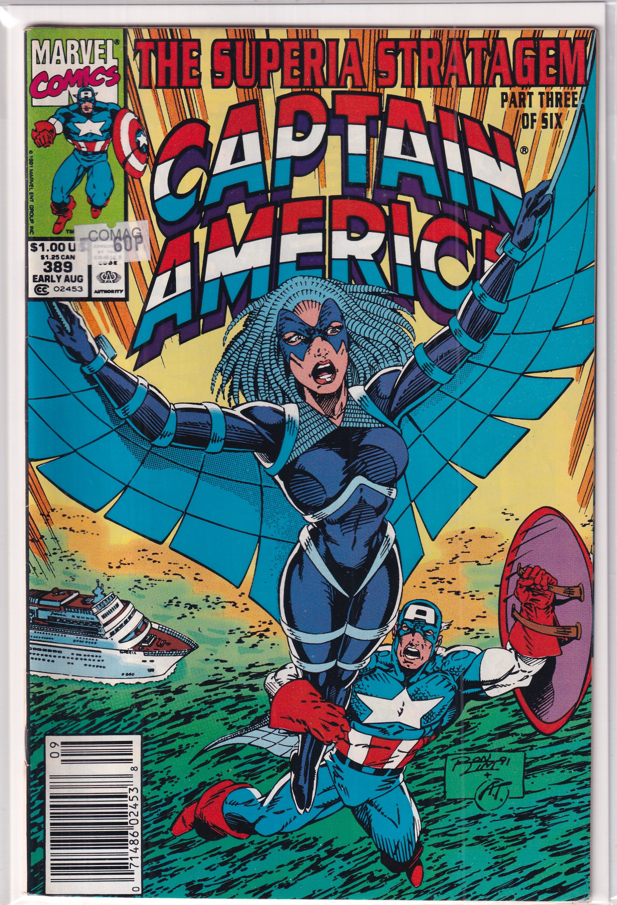 Captain America #389