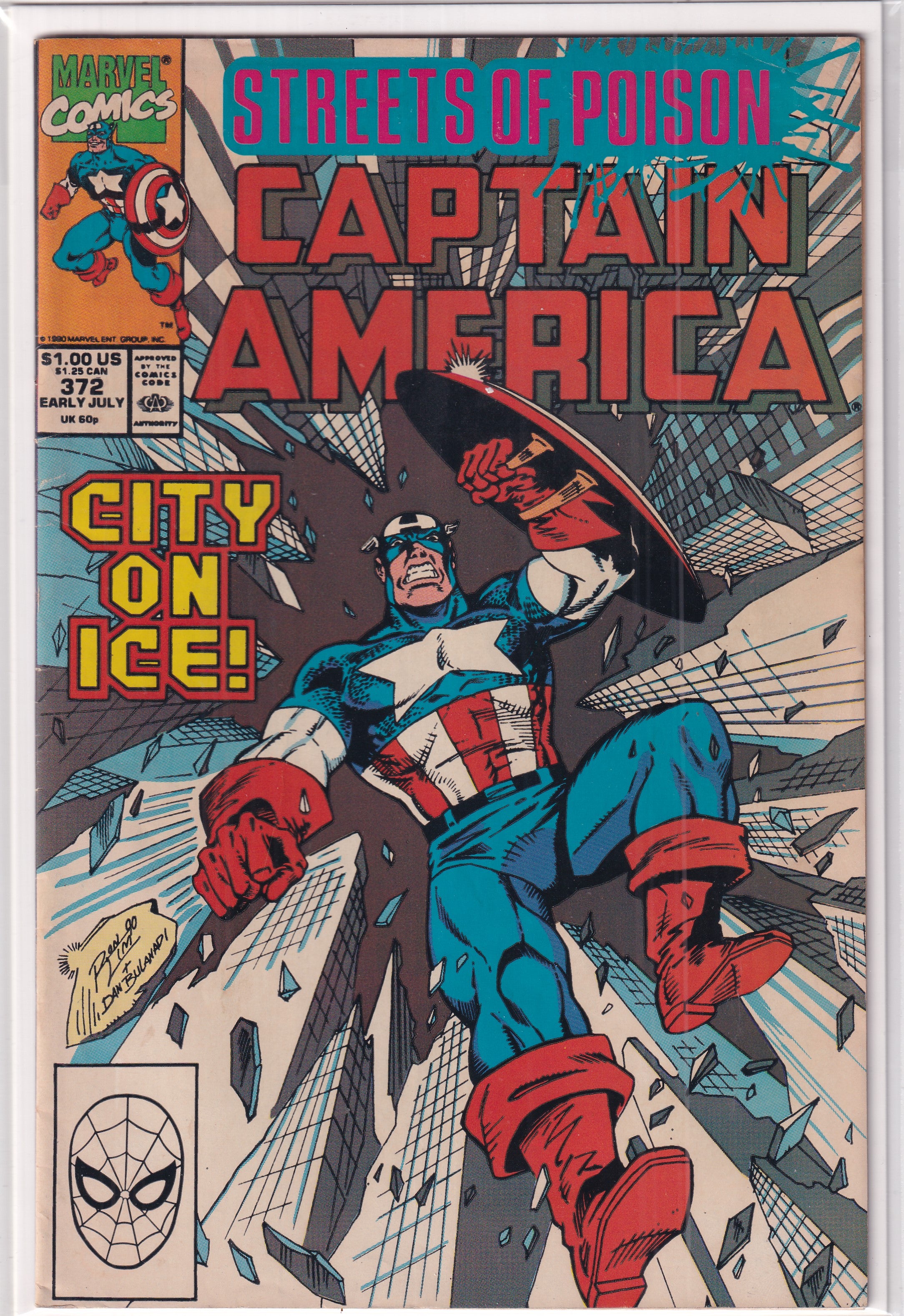 Captain America #372