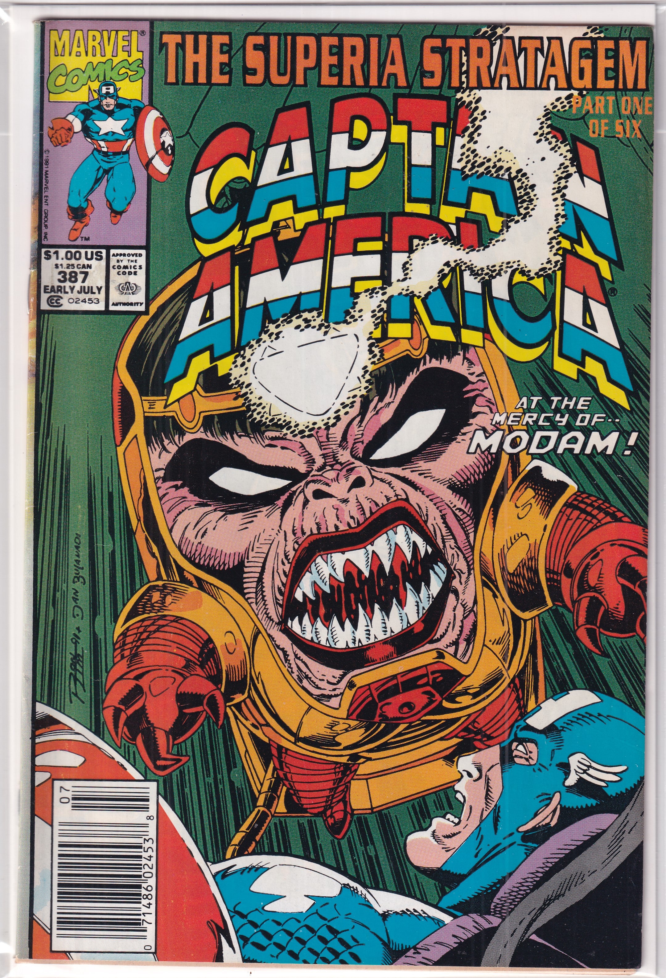 Captain America #387