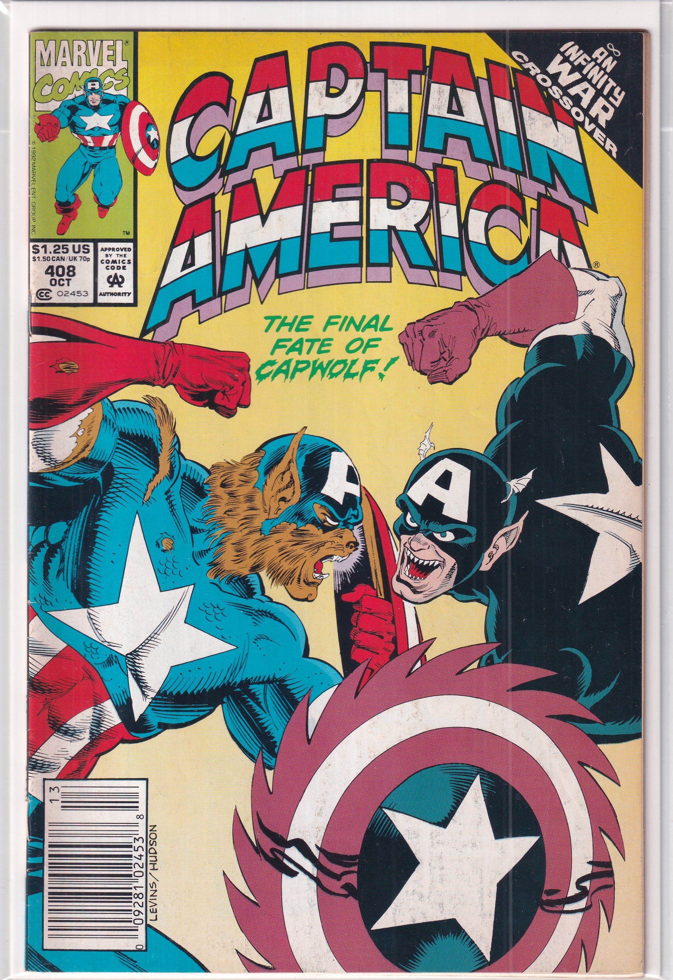 Captain America #408