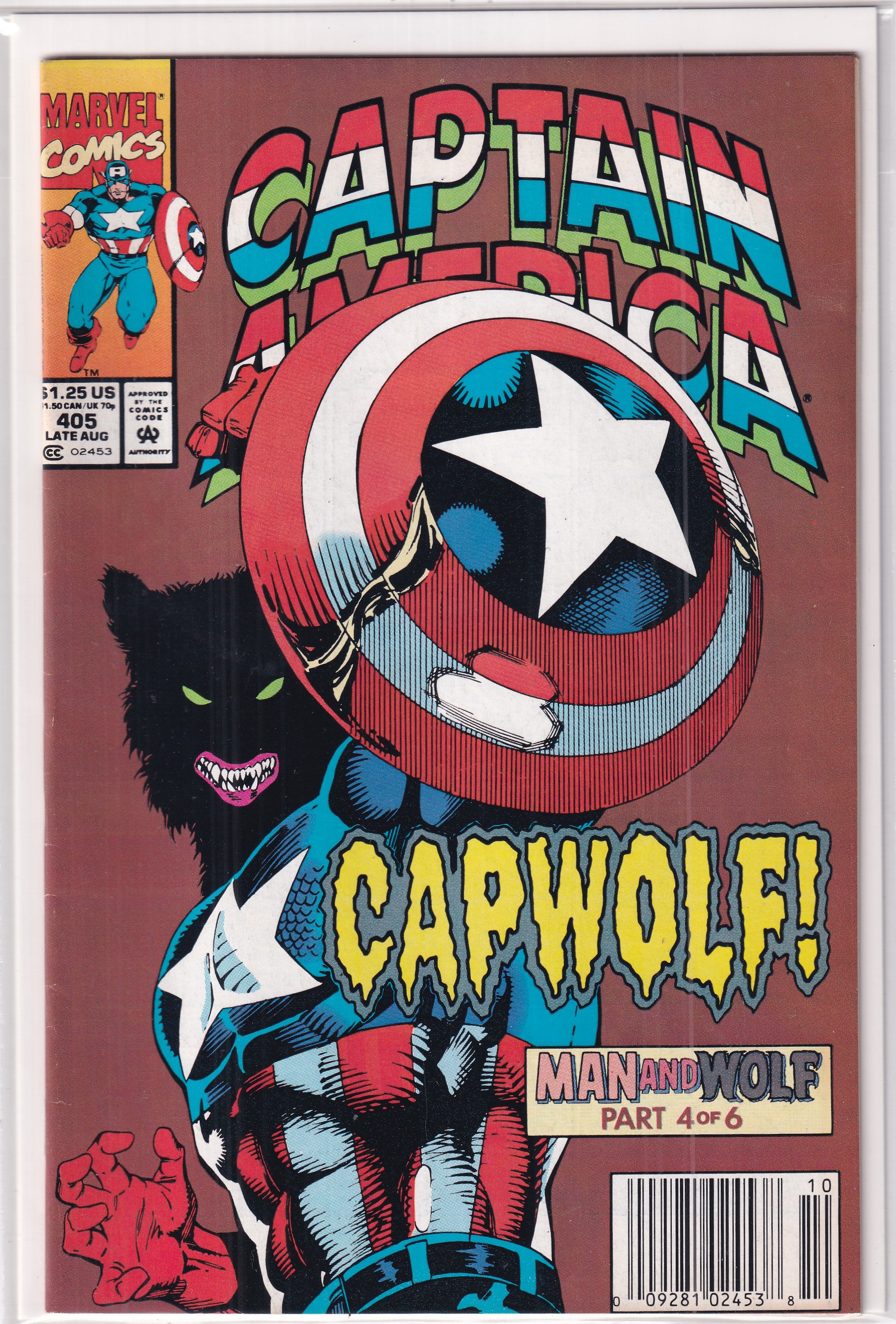 Captain America #405