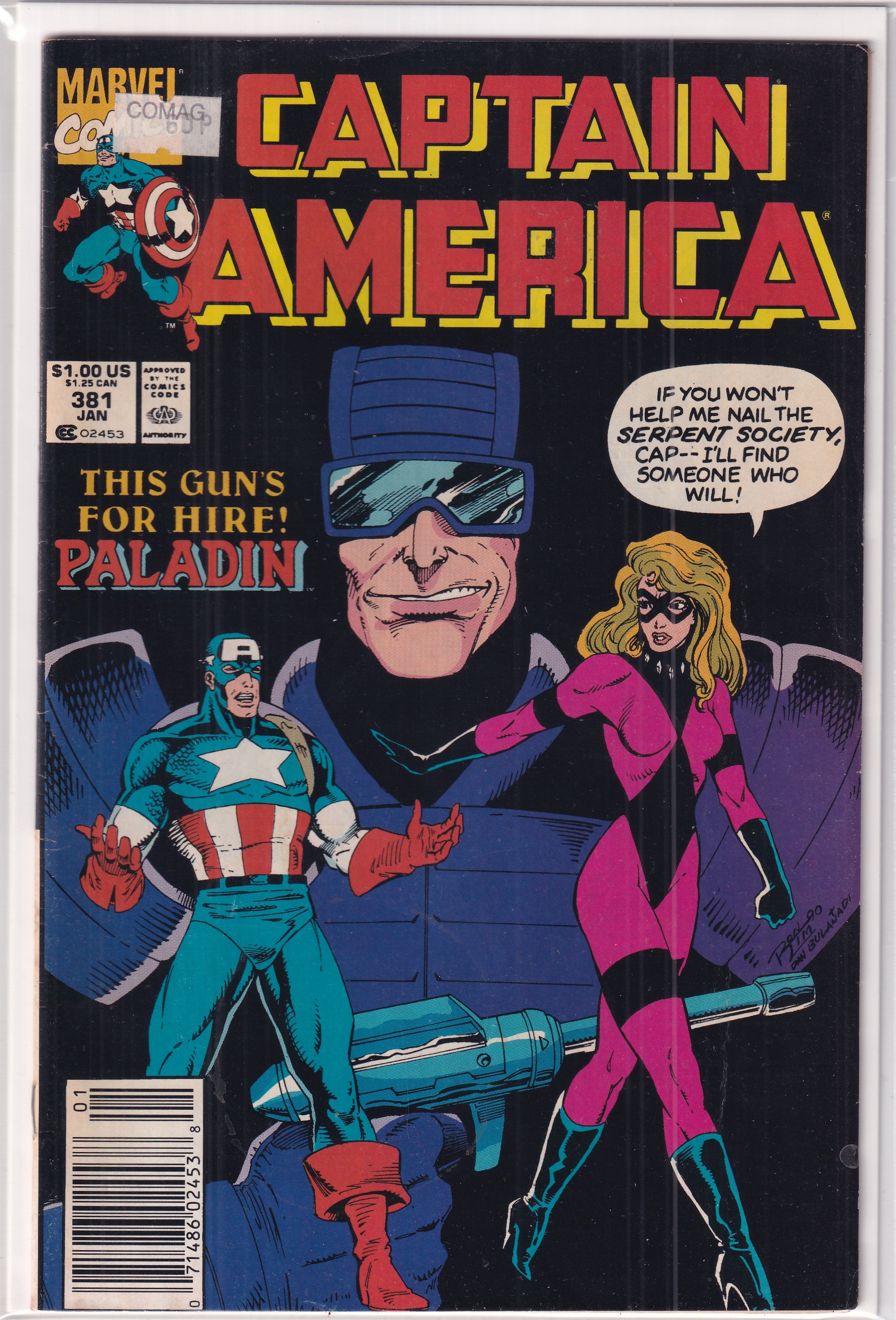 Captain America #381