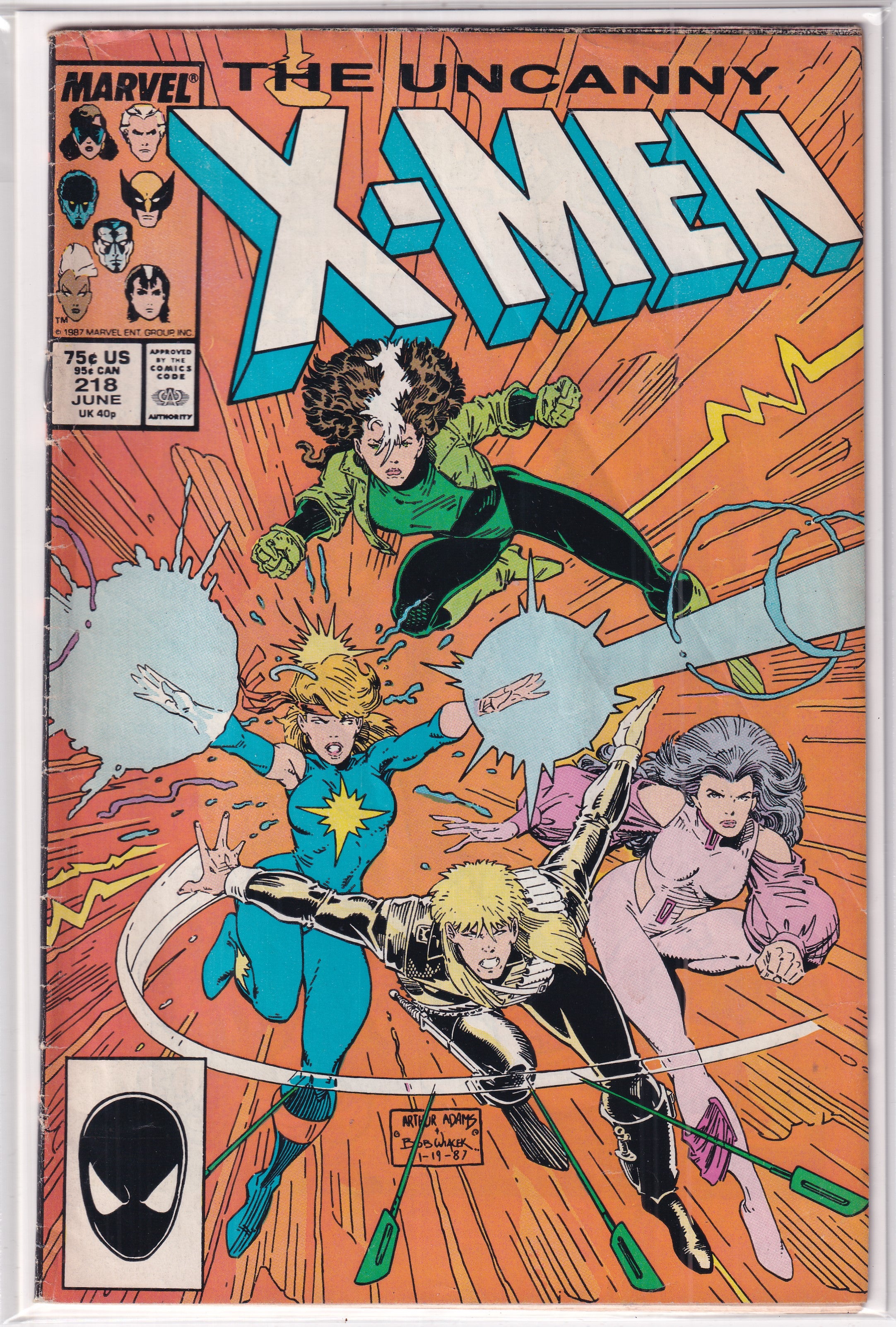 Uncanny X-Men #218