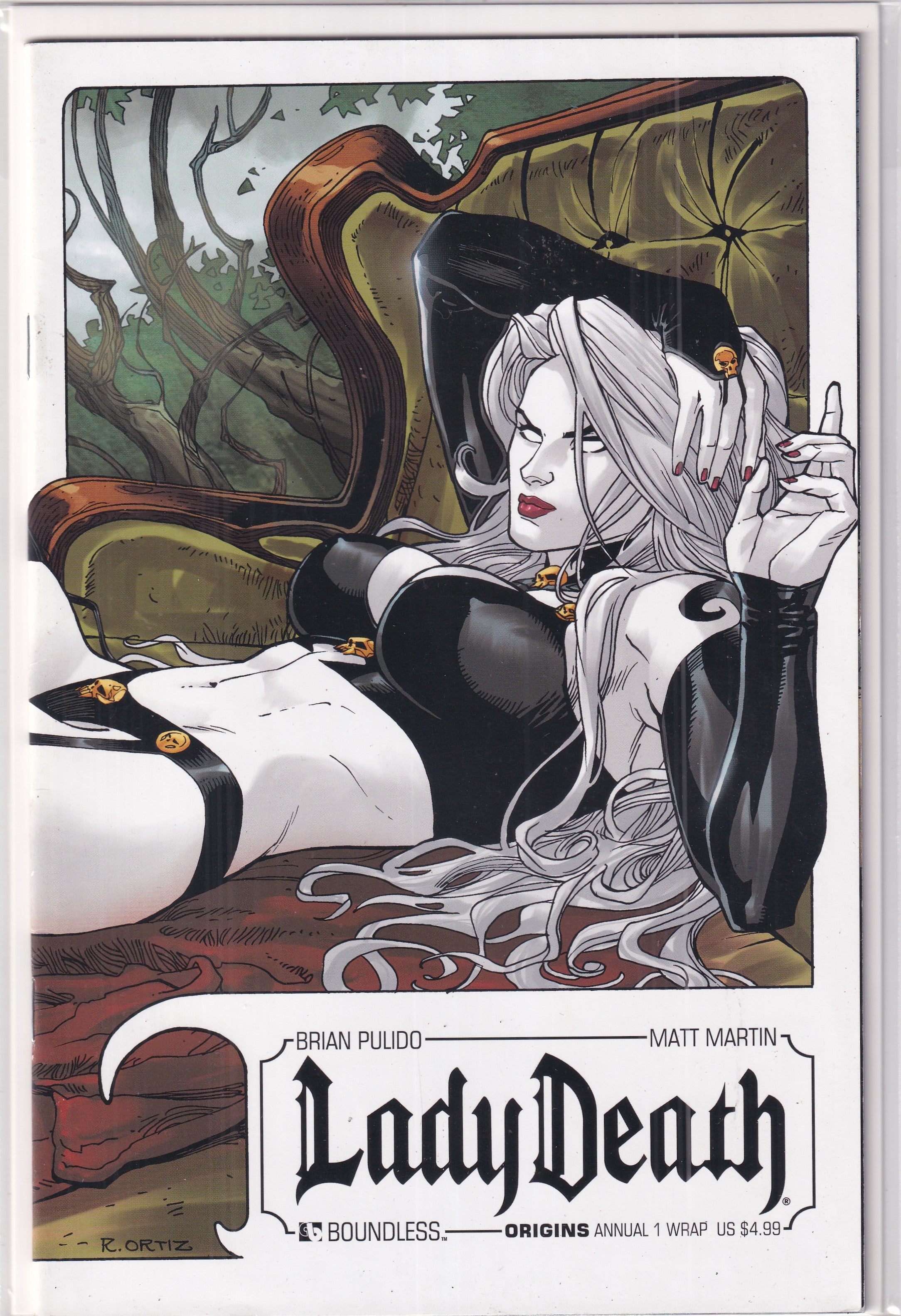 Lady Death Annual #1 Wraparound Variant