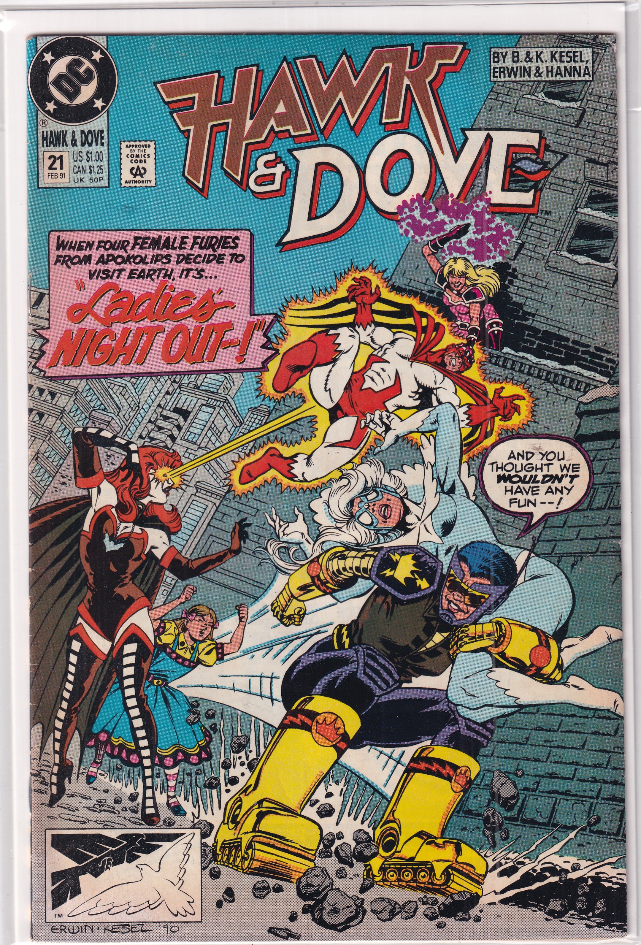 Hawk and Dove #21