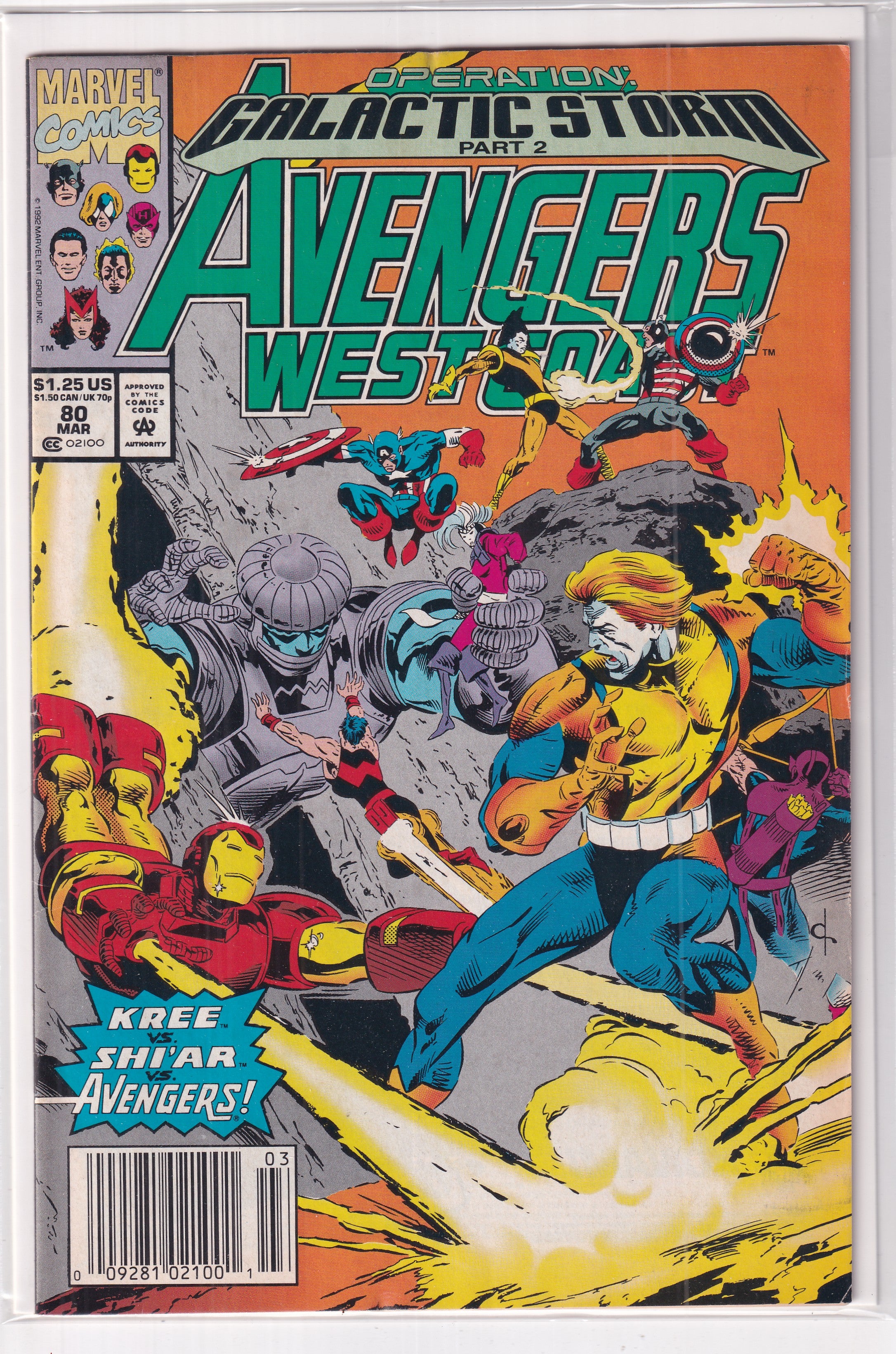 Avengers West Coast #80