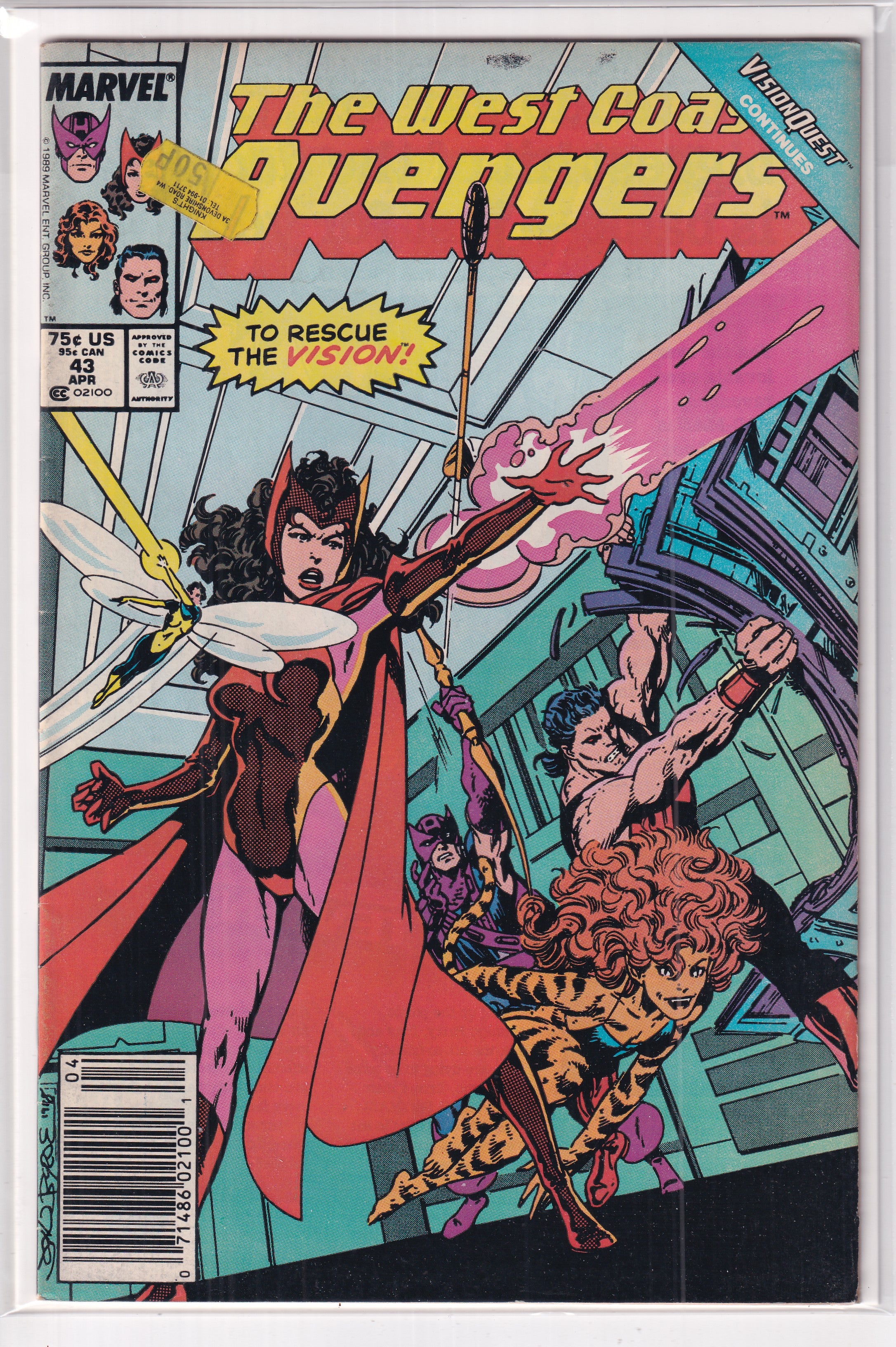 West Coast Avengers #43