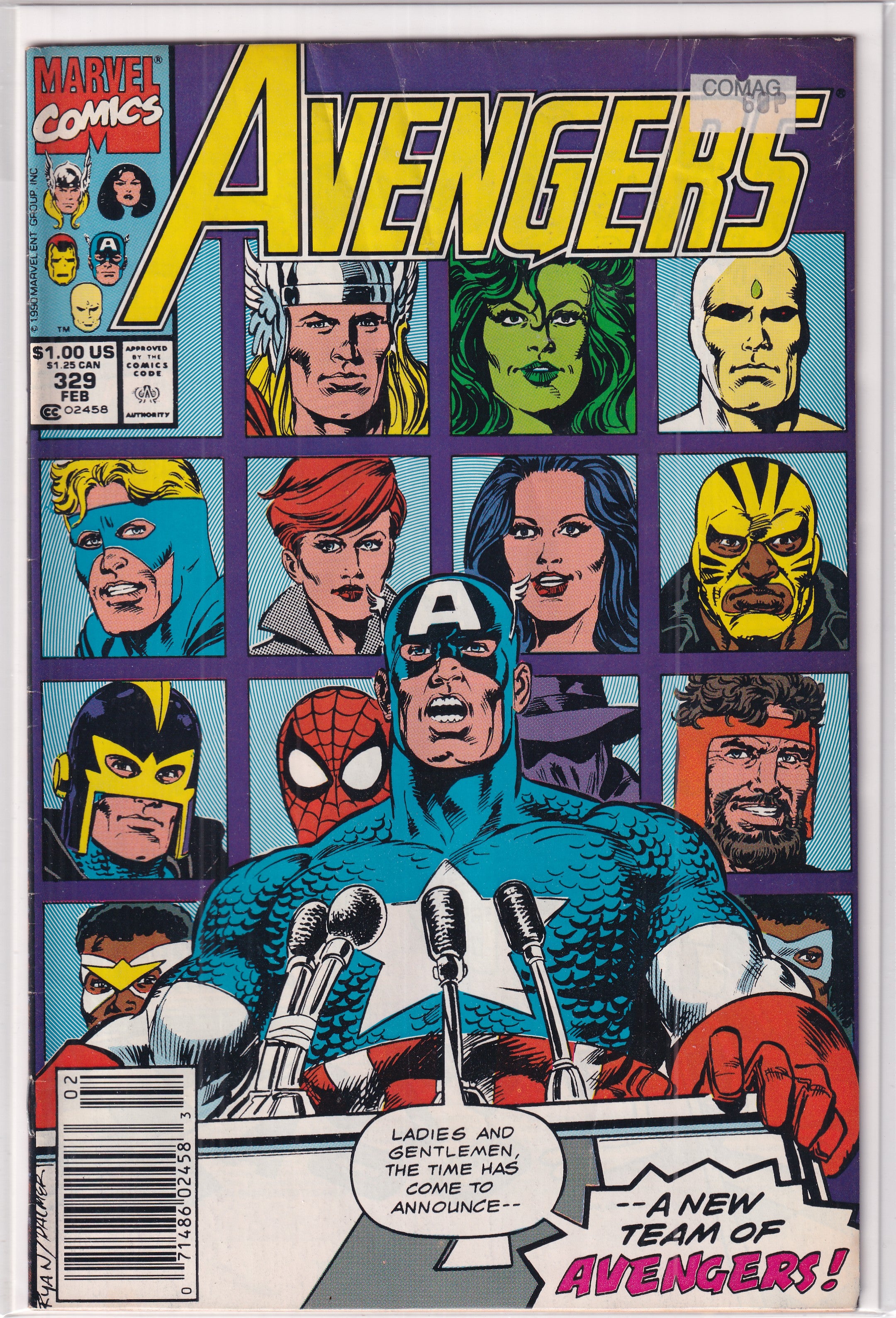 Avengers #329