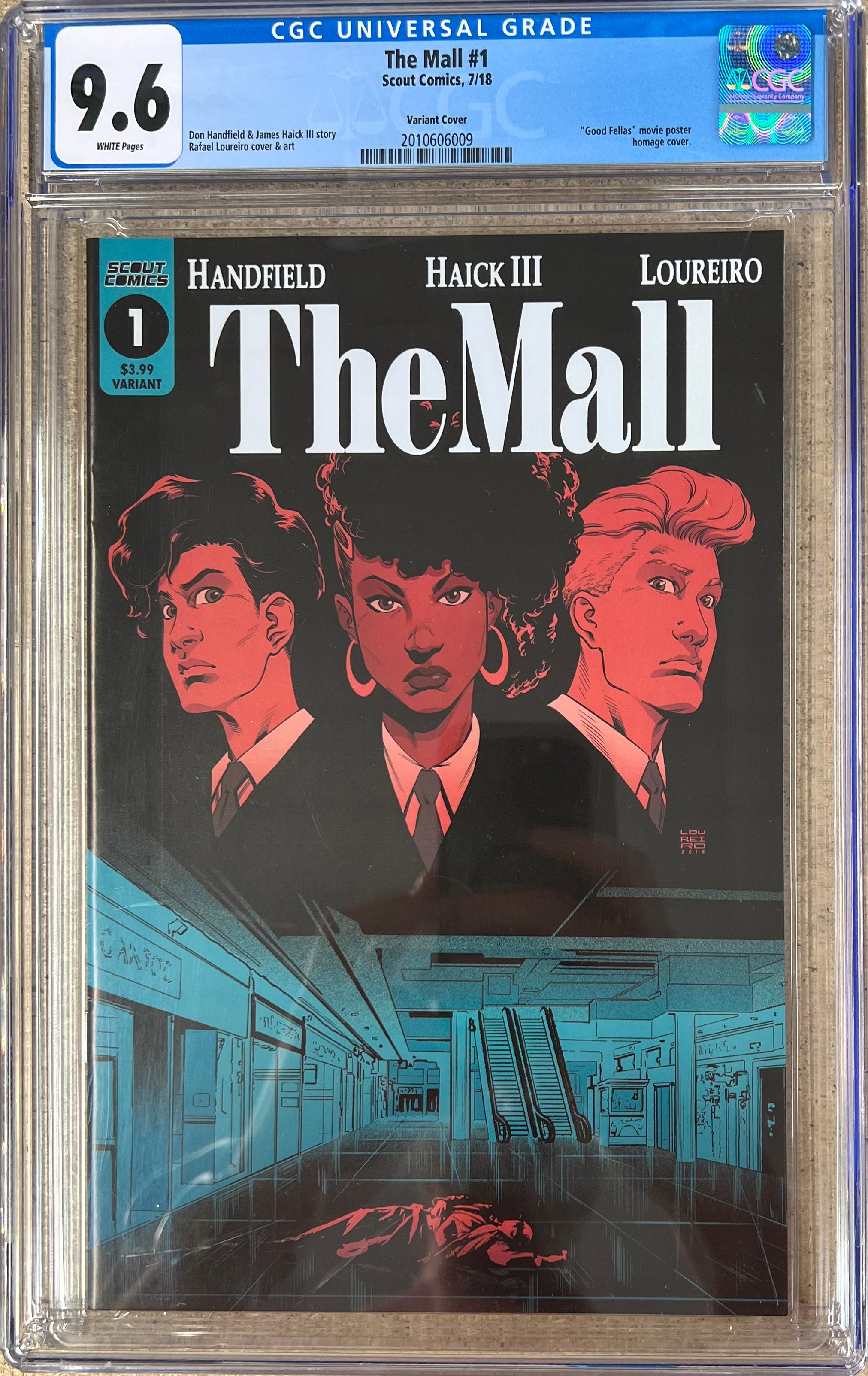 The Mall #1 CGC 9.6 - Slab City Comics 