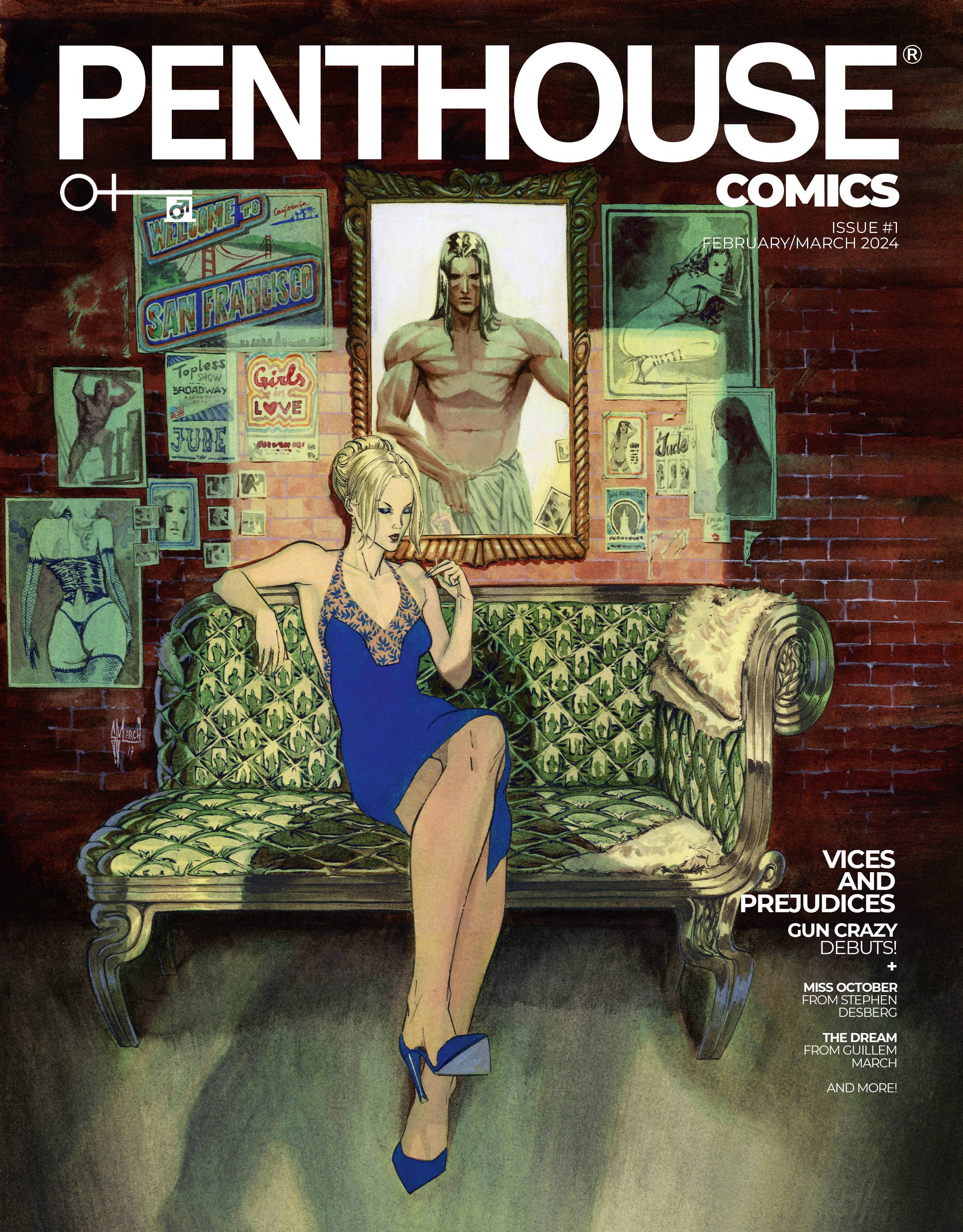 PENTHOUSE COMICS #1 1:25 MARCH VARIANT - Slab City Comics 