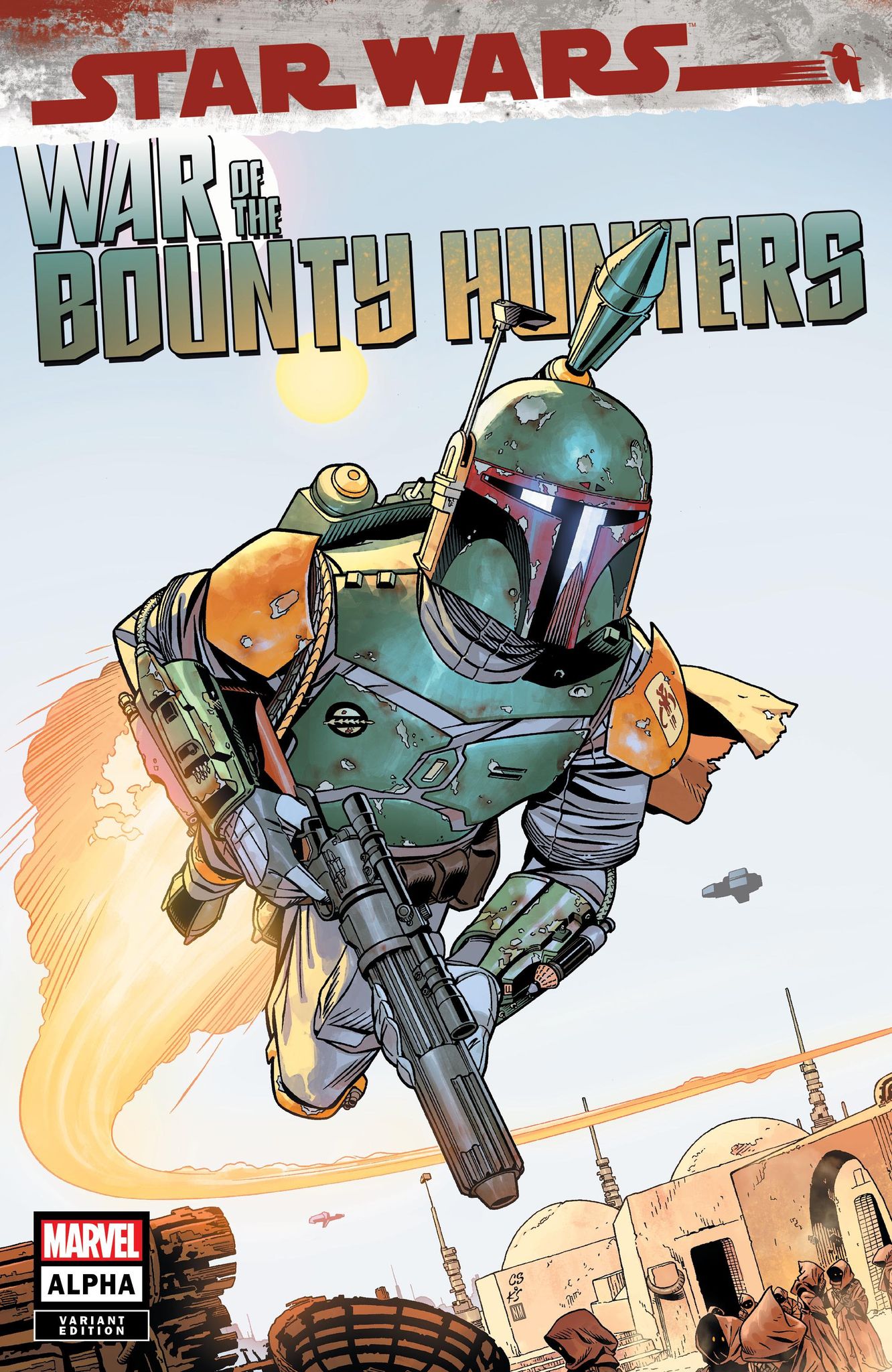 STAR WARS WAR BOUNTY HUNTERS ALPHA #1 SPROUSE VARIANTS - Slab City Comics 