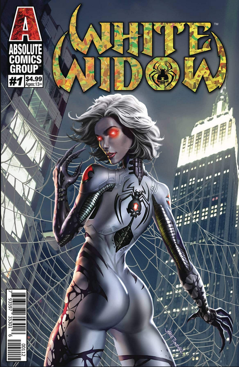 WHITE WIDOW #1 VARIANT - Slab City Comics 