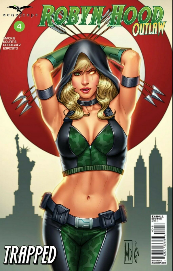 ROBYN HOOD OUTLAW #4 VARIANT C DIPASCALE - Slab City Comics 