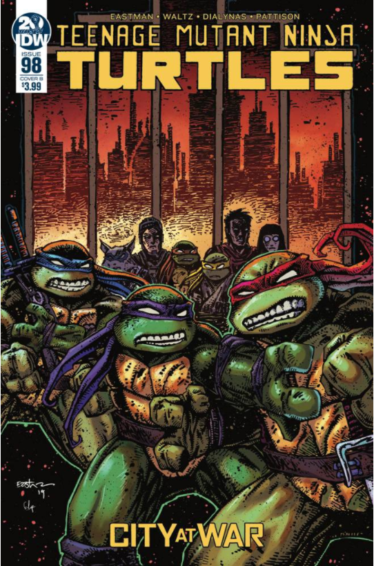 TMNT ONGOING #98 CVR B EASTMAN - Slab City Comics 