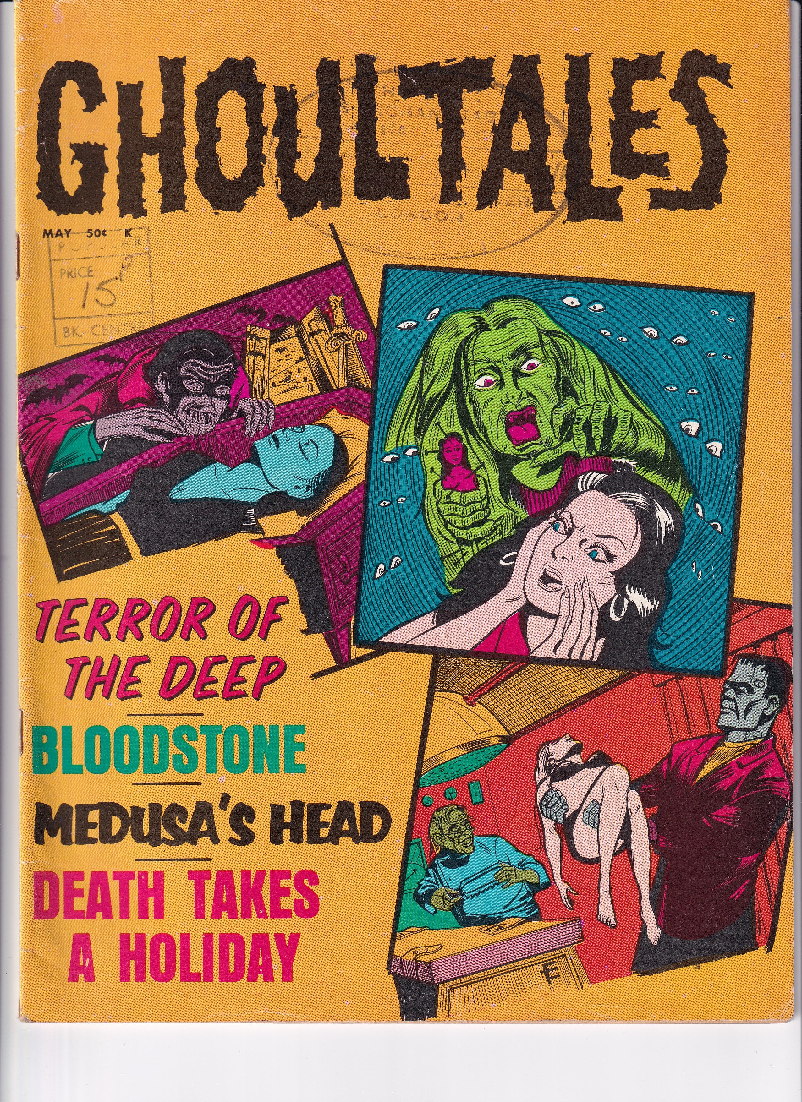 GHOUL TALES VOL.1 NO.4 - Slab City Comics 