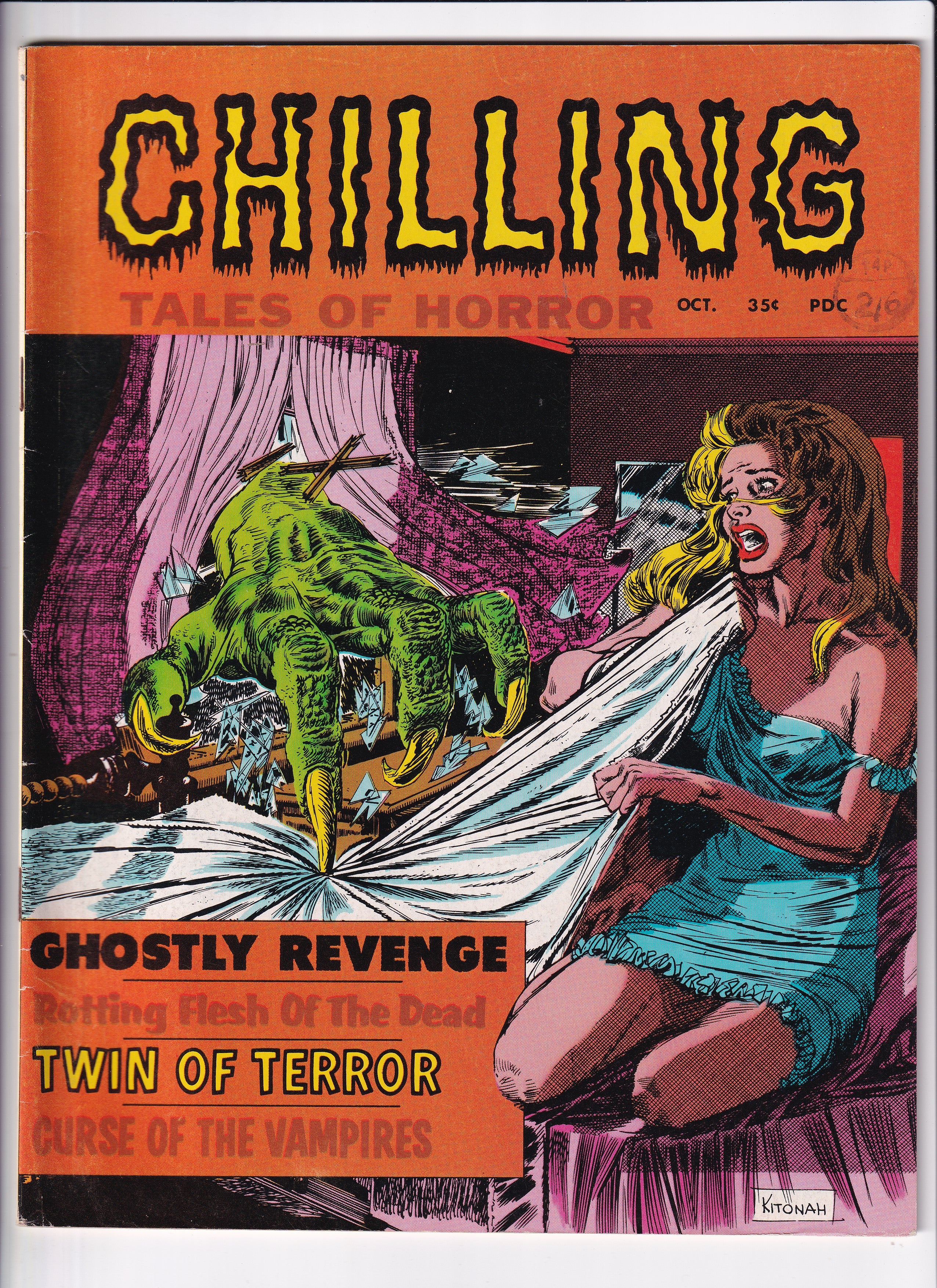 CHILLING TALES OF HORROR VOL.1 NO.3 - Slab City Comics 