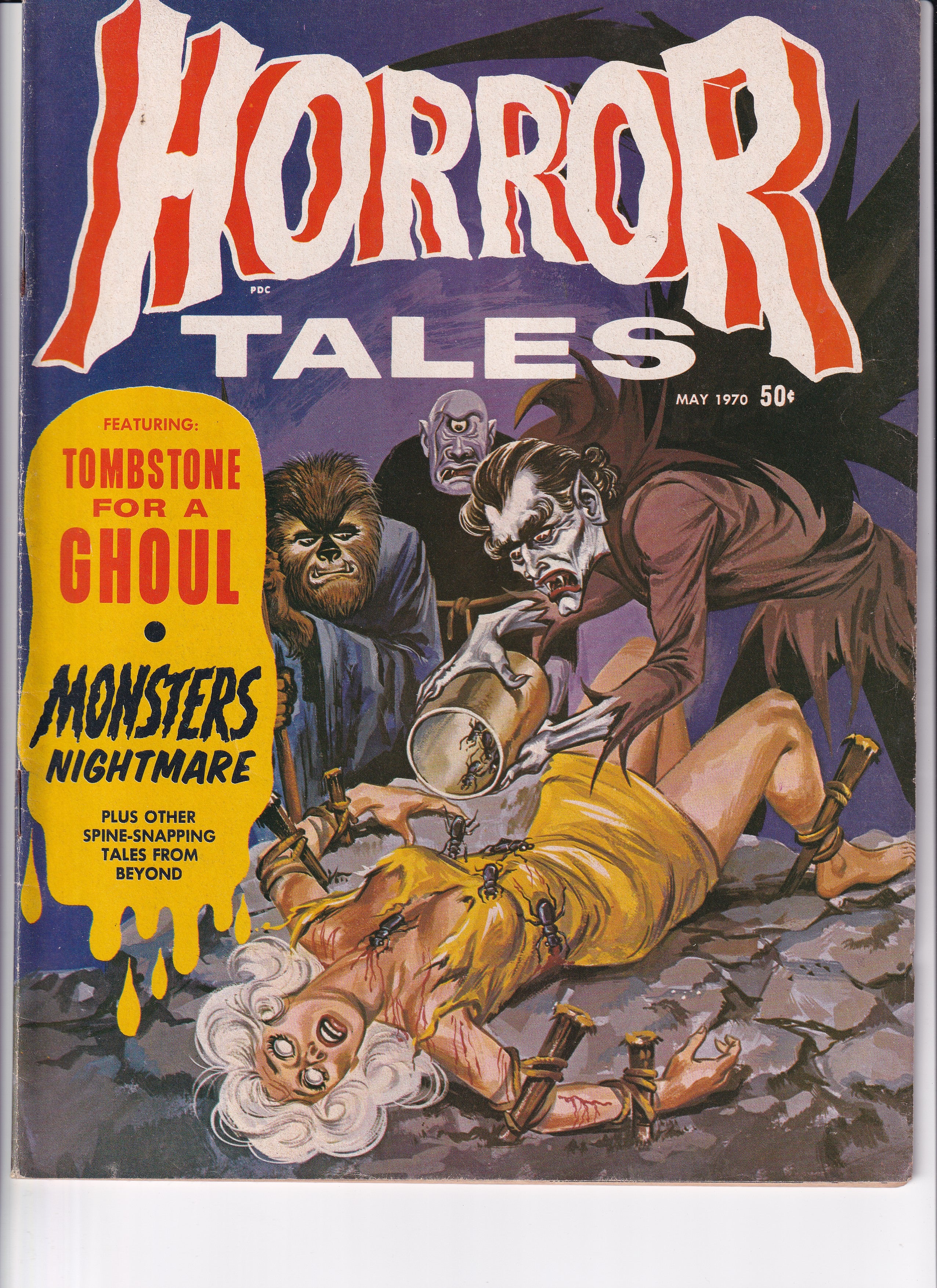 HORROR TALES VOL.2 NO.3 - Slab City Comics 