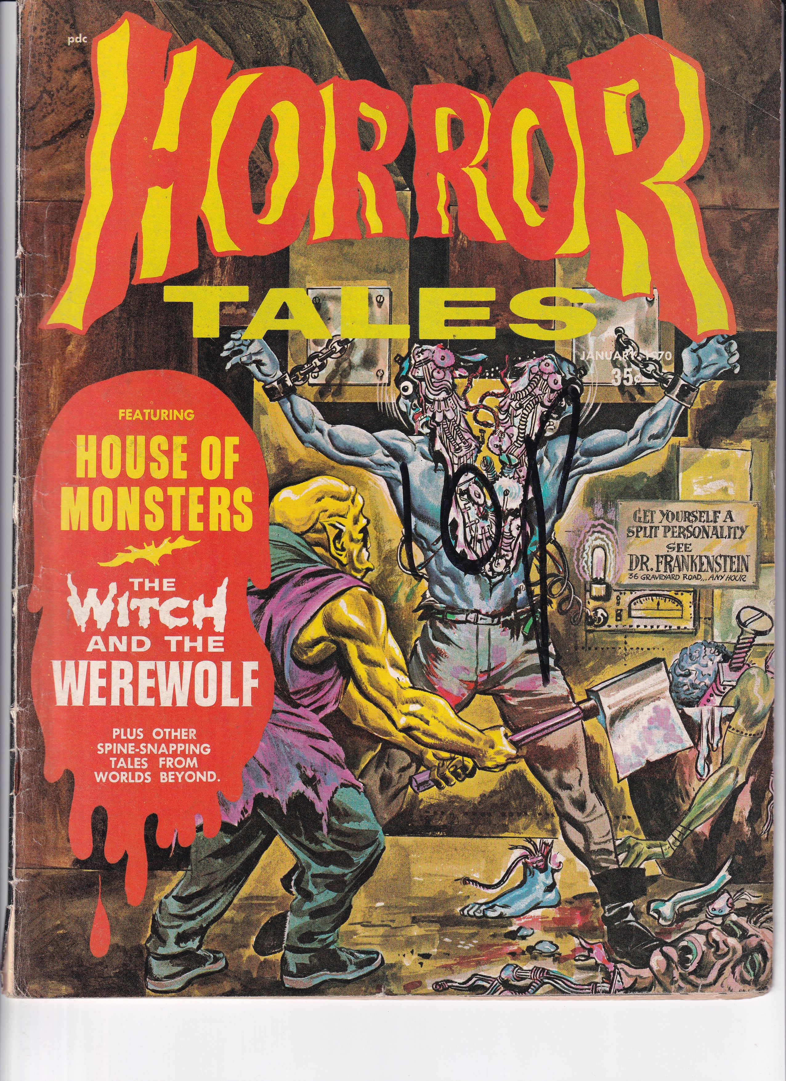 HORROR TALES VOL.2 NO.1 - Slab City Comics 