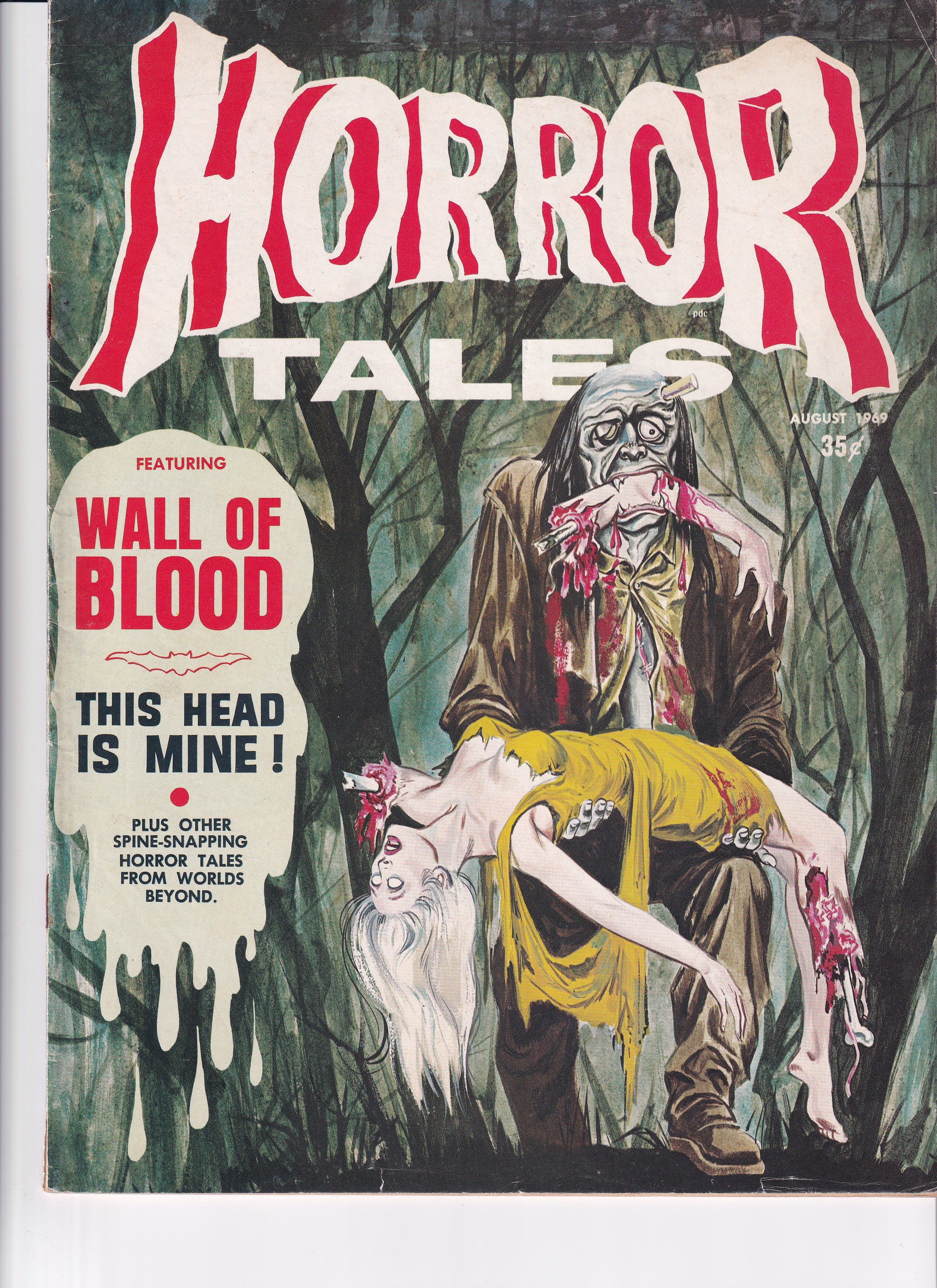 HORROR TALES VOL.1 NO.8 - Slab City Comics 