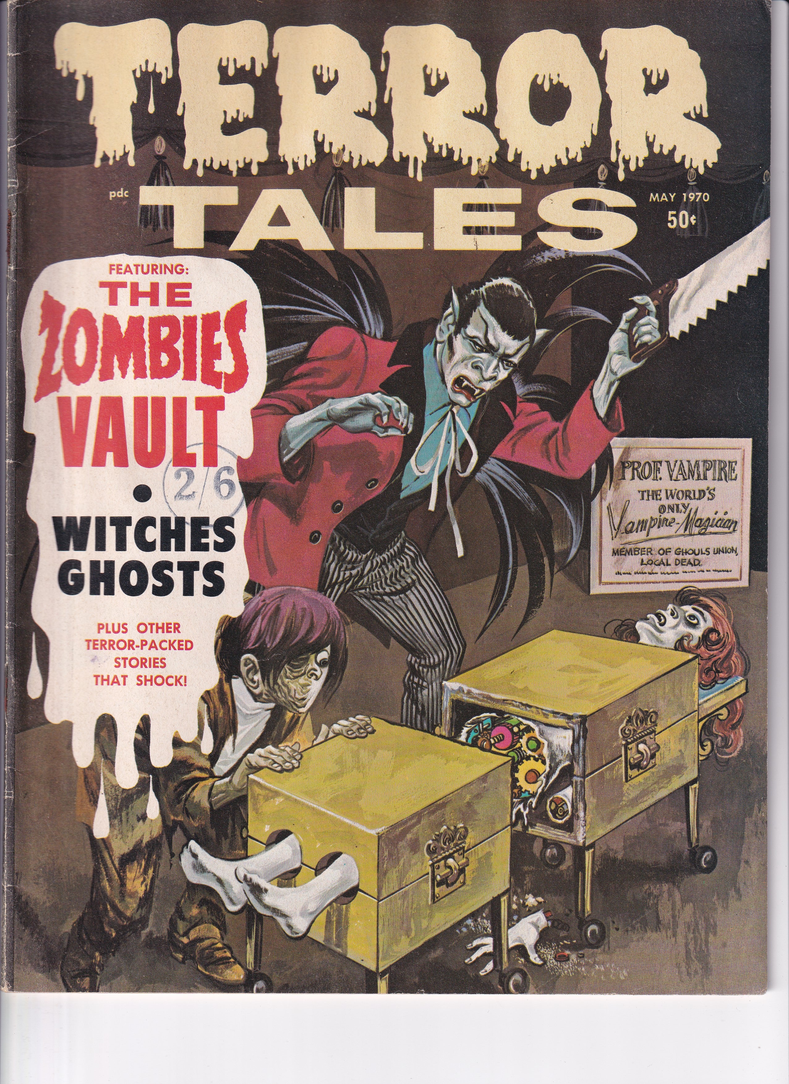 TERROR TALES VOL.2 NO.3 - Slab City Comics 