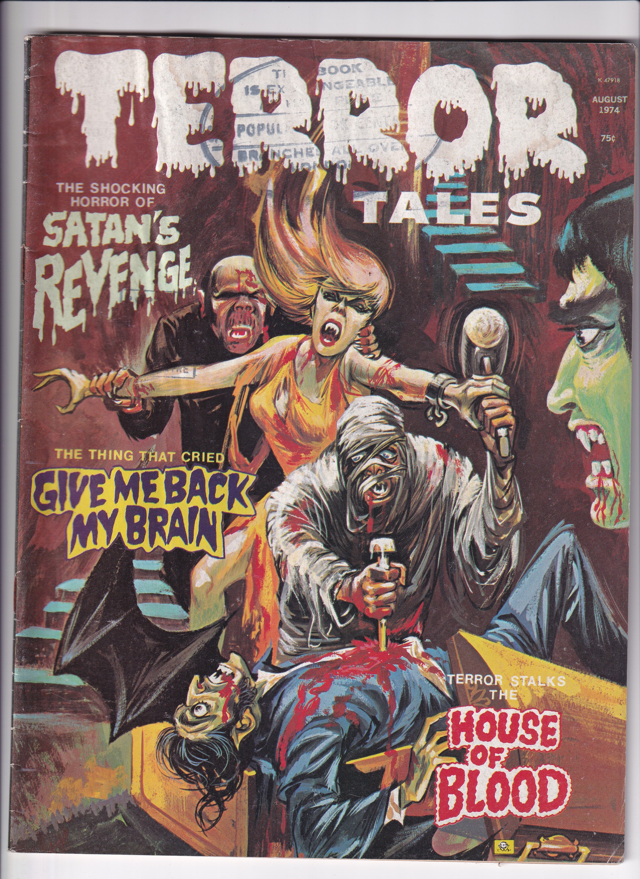 TERROR TALES VOL.6 #4 - Slab City Comics 