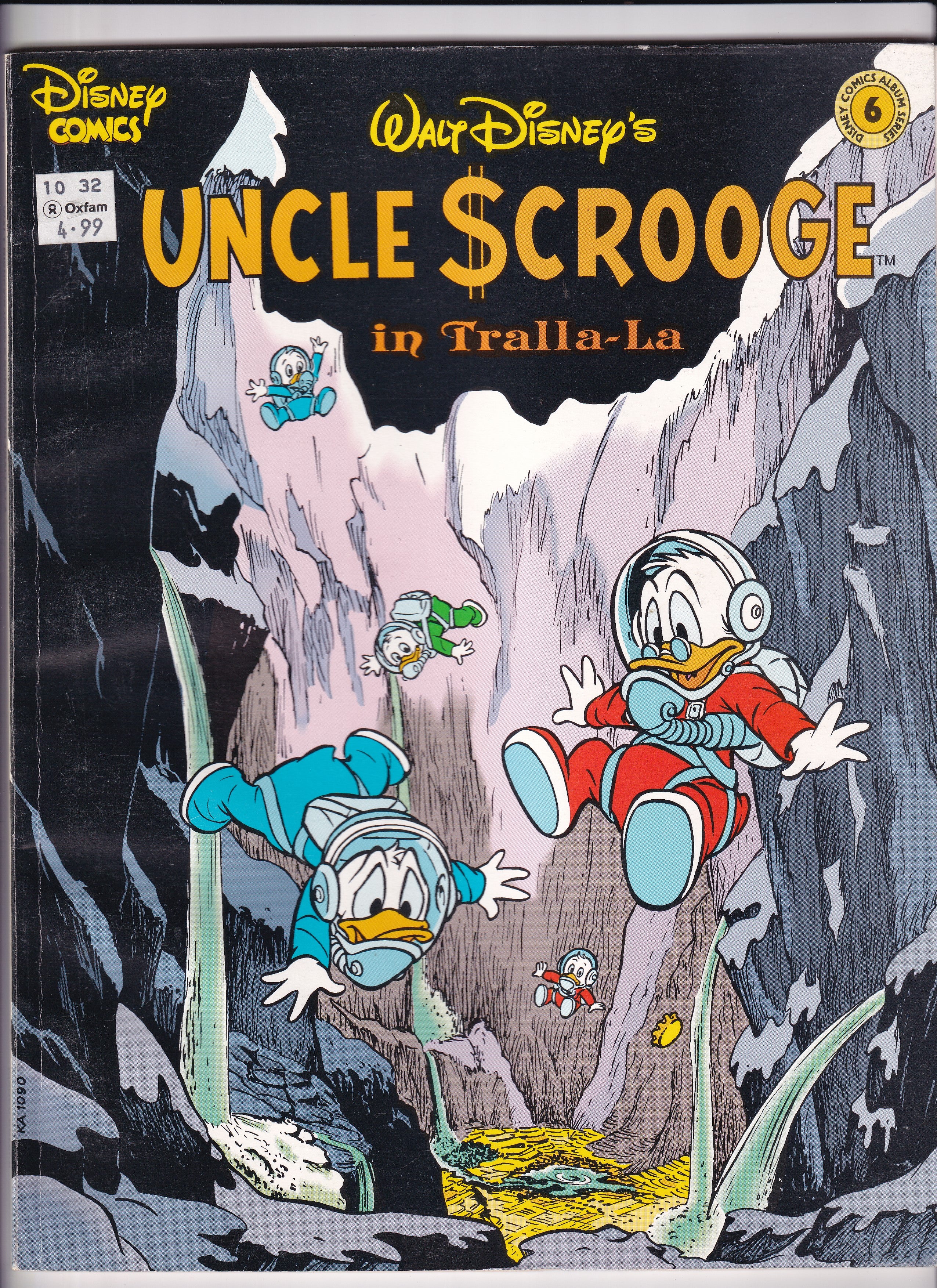 WALT DISNEY'S UNCLE SCROOGE IN TRALLA-LA #6 - Slab City Comics 