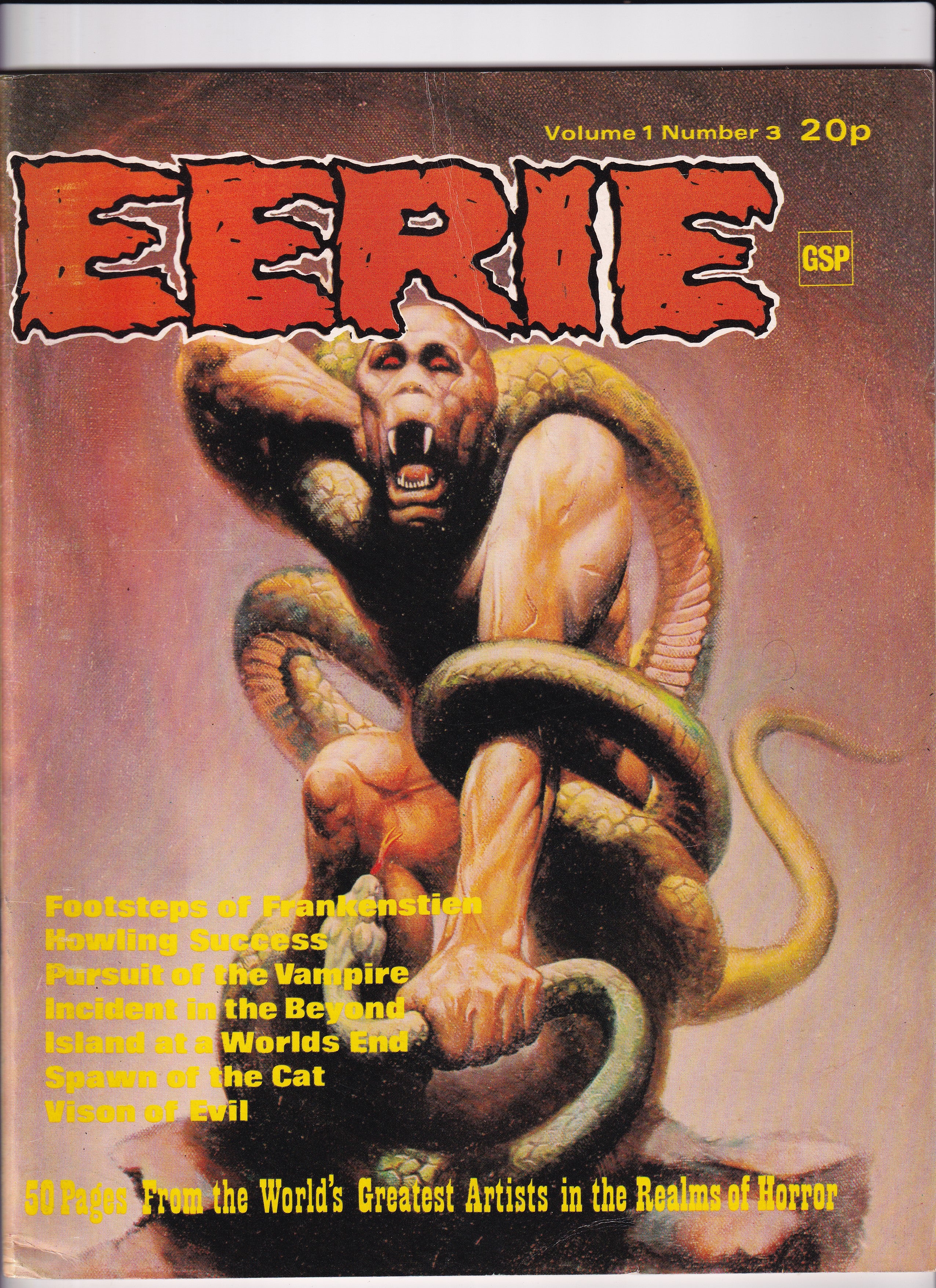 EERIE VOL.1 NO.3 - Slab City Comics 