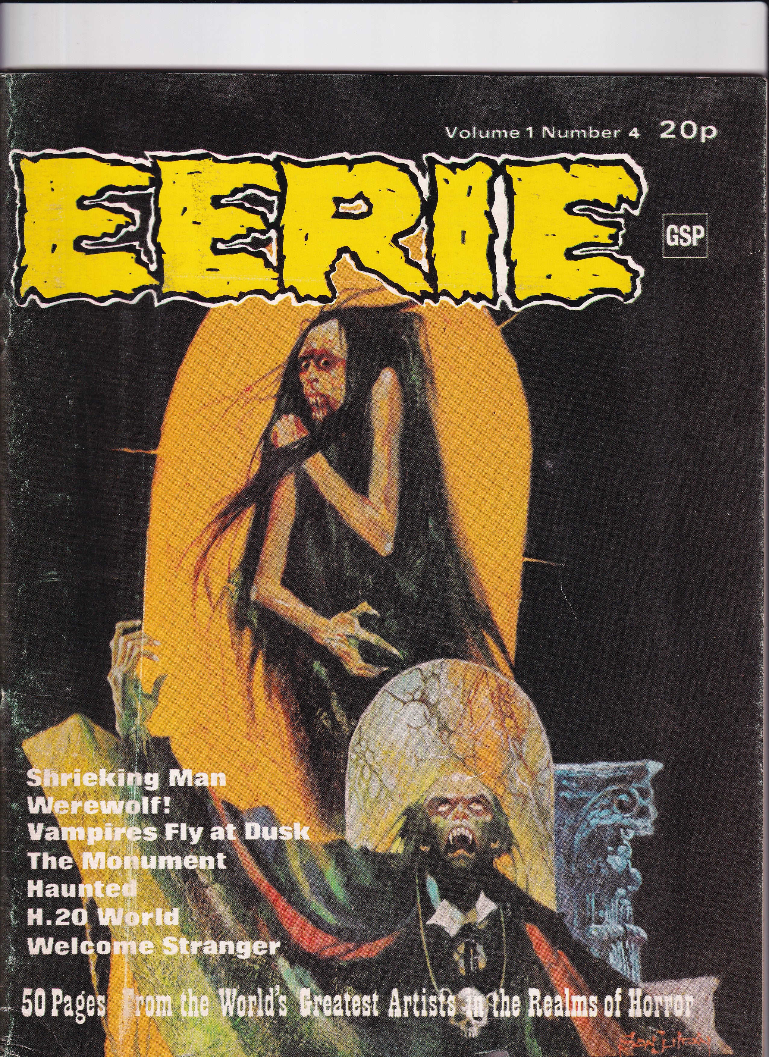 EERIE VOL.1 NO.4 - Slab City Comics 