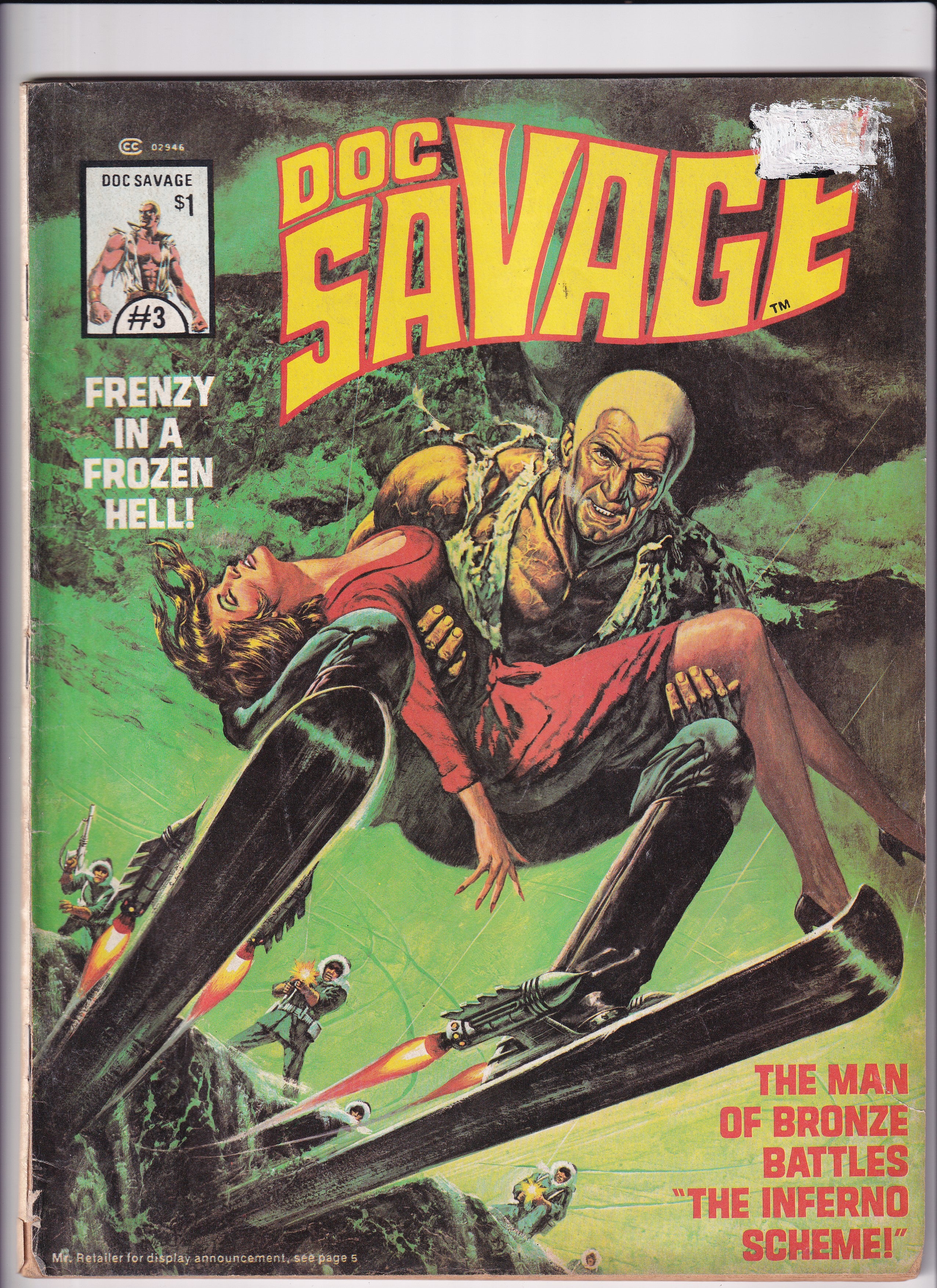 DOC SAVAGE #3 - Slab City Comics 