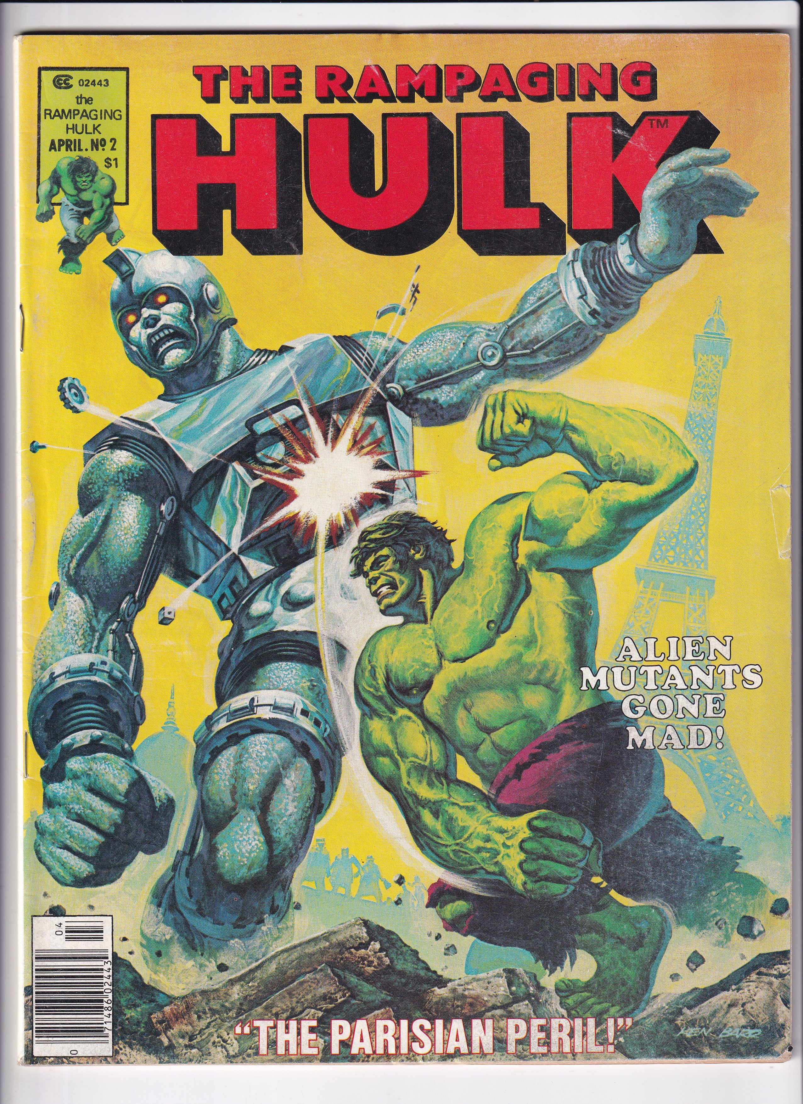 THE RAMPAGING HULK NO.2 - Slab City Comics 